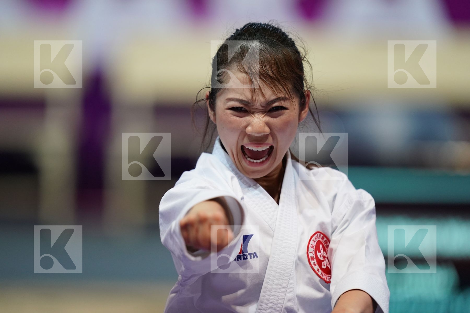LAU MO SHEUNG GRACE (HONG KONG) in Senior Female Kata - Final bout
