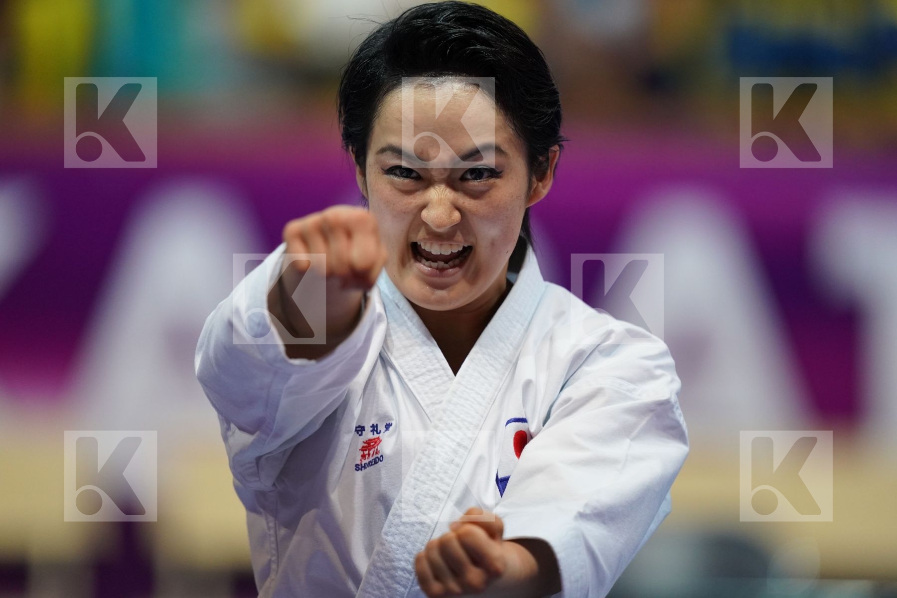 SHIMIZU KIYOU (JAPAN) in Senior Female Kata - Final bout