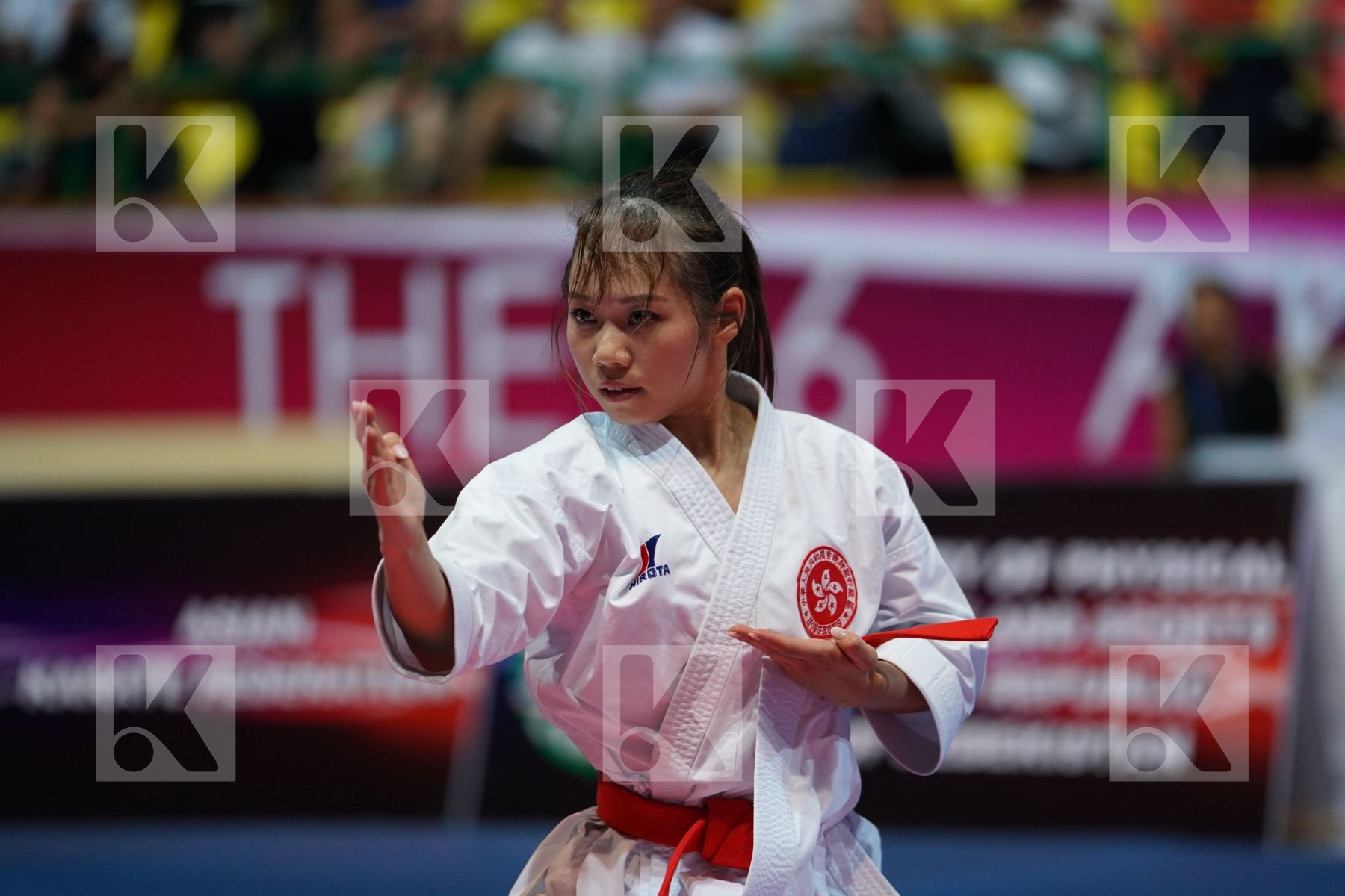 LAU MO SHEUNG GRACE (HONG KONG) in Senior Female Kata - Final bout