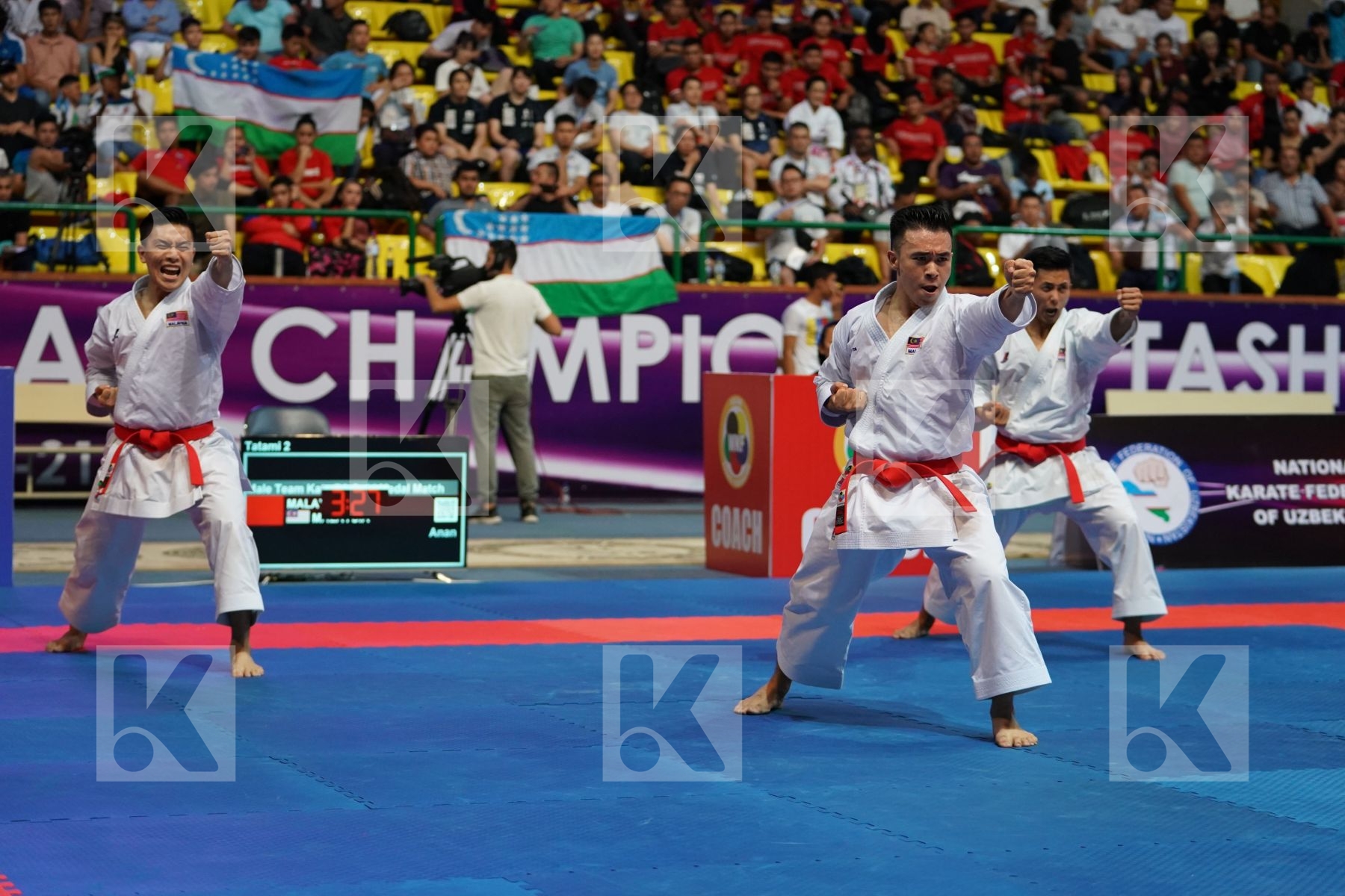 MALAYSIA in Senior Team Male Kata - Final bout