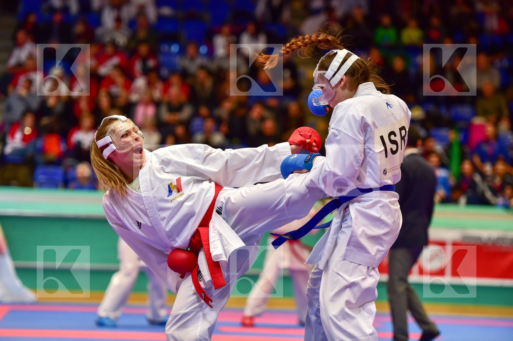+54kg cadet female france Israel Seguy Charline Yahav Bar