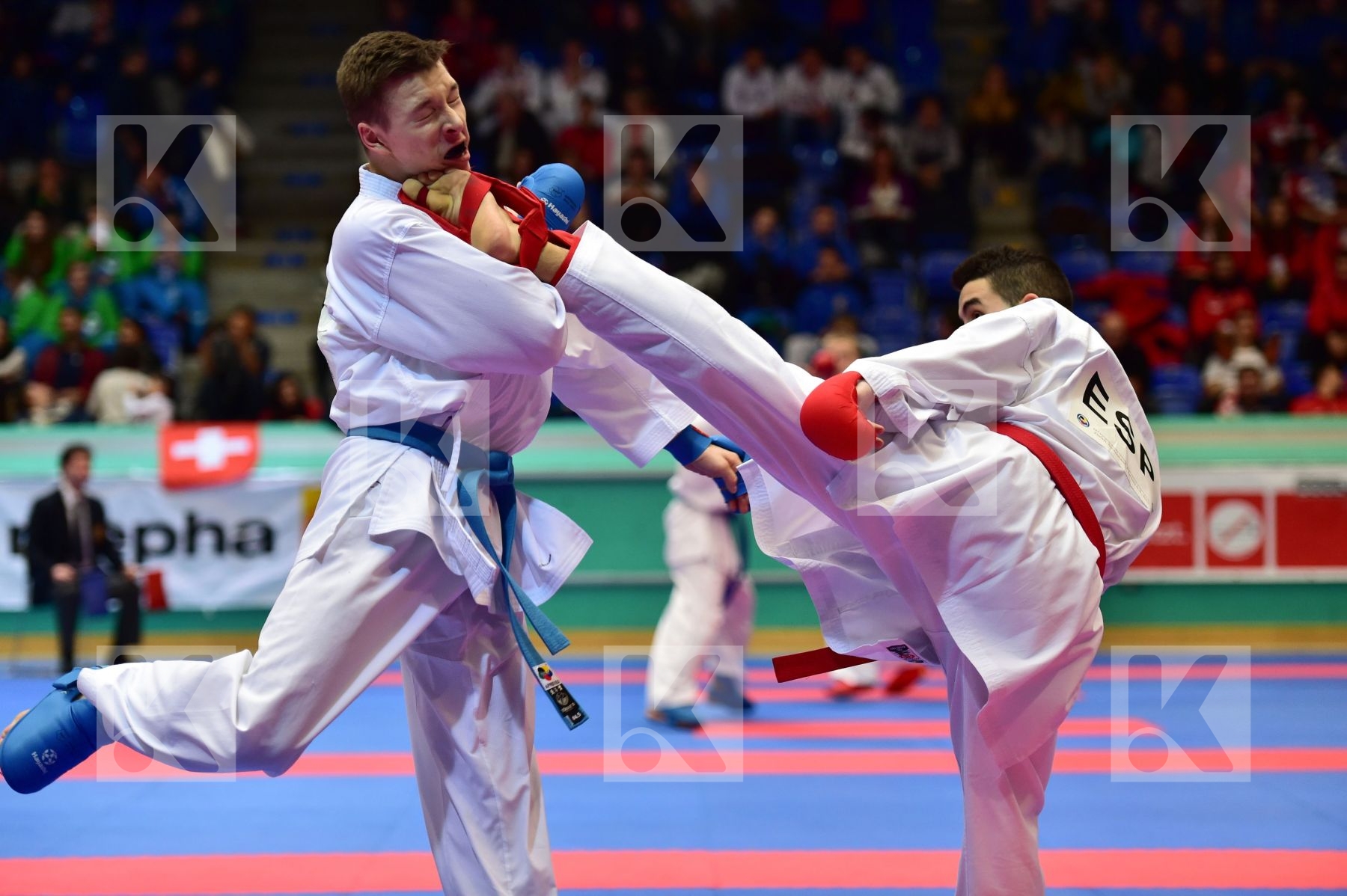 +76 Kg germany junior kumite male Martinez Velilla Marcos Nikiti