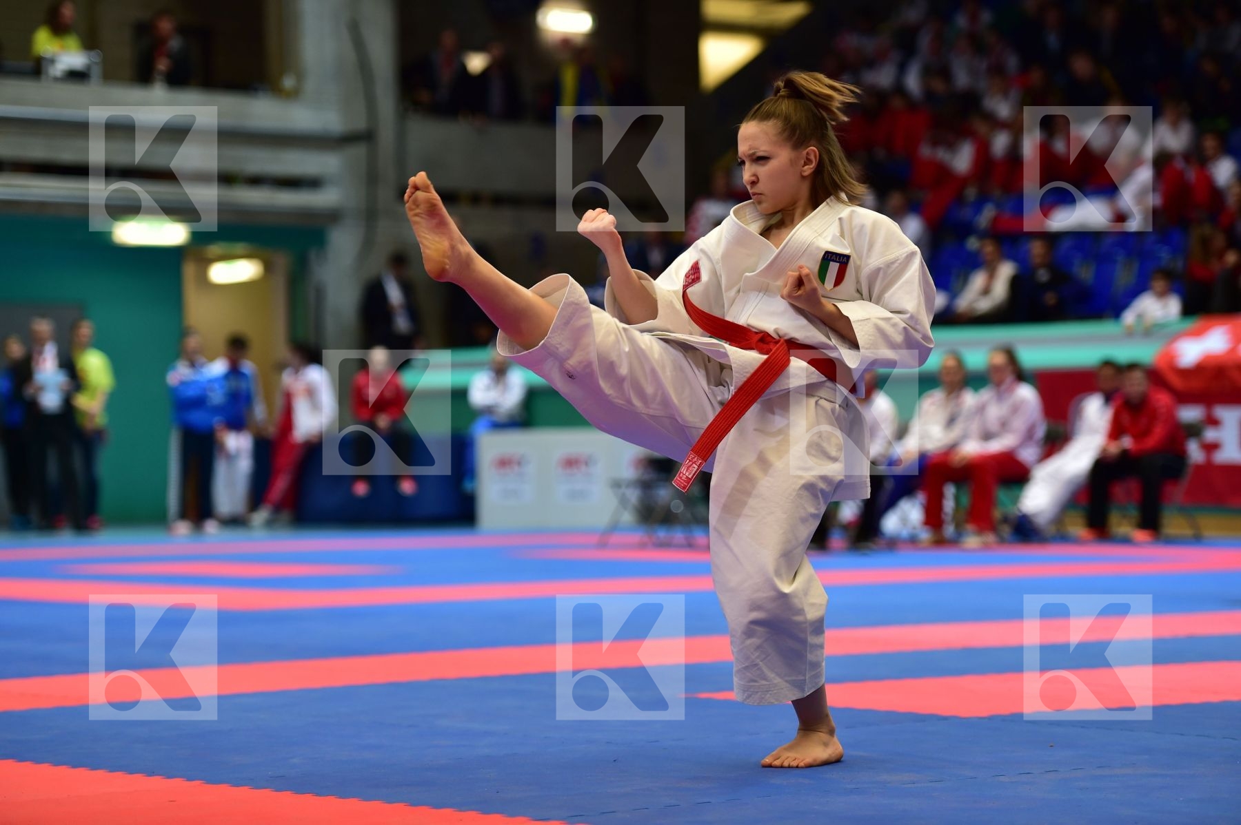 Amato Carolina cadet female finals italy kata