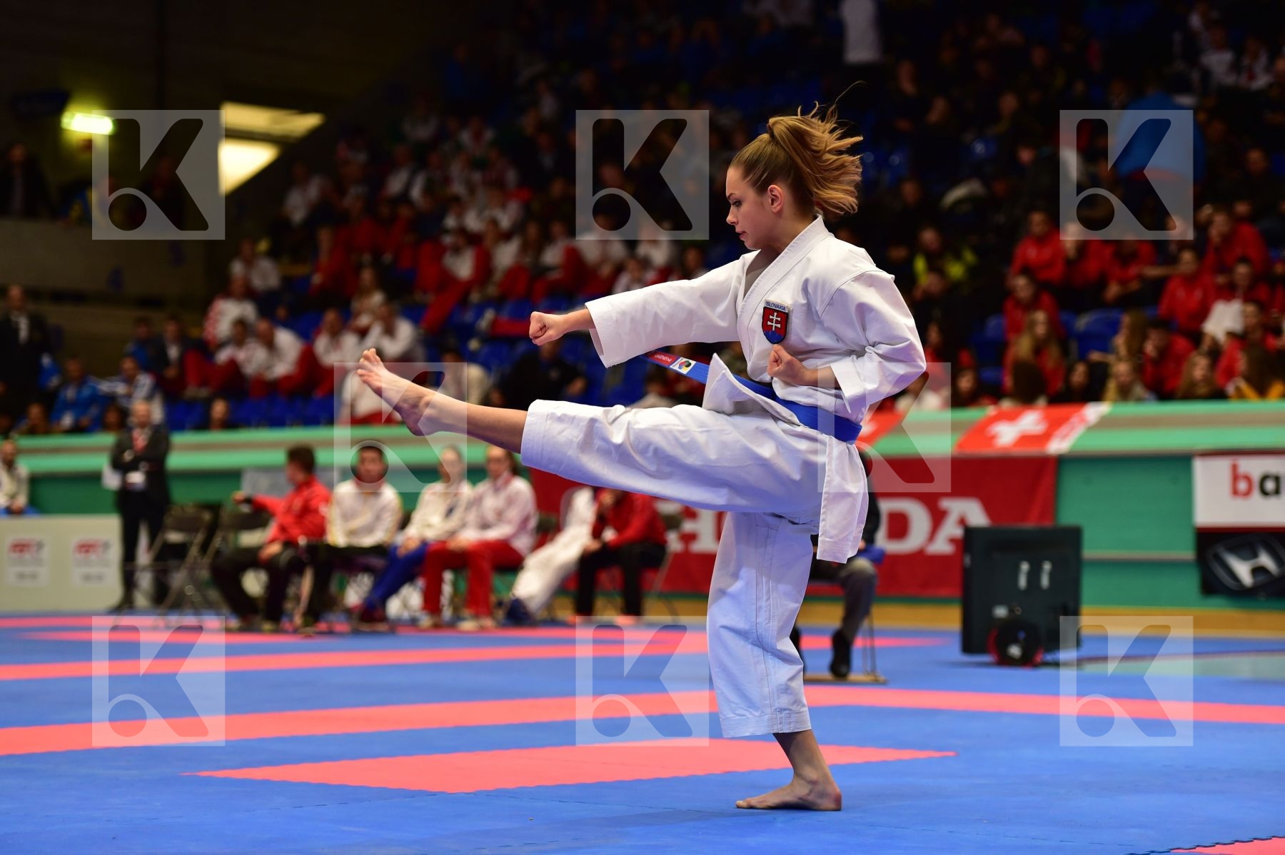 Brazdova Ema cadet female finals kata Kaze Slovakia