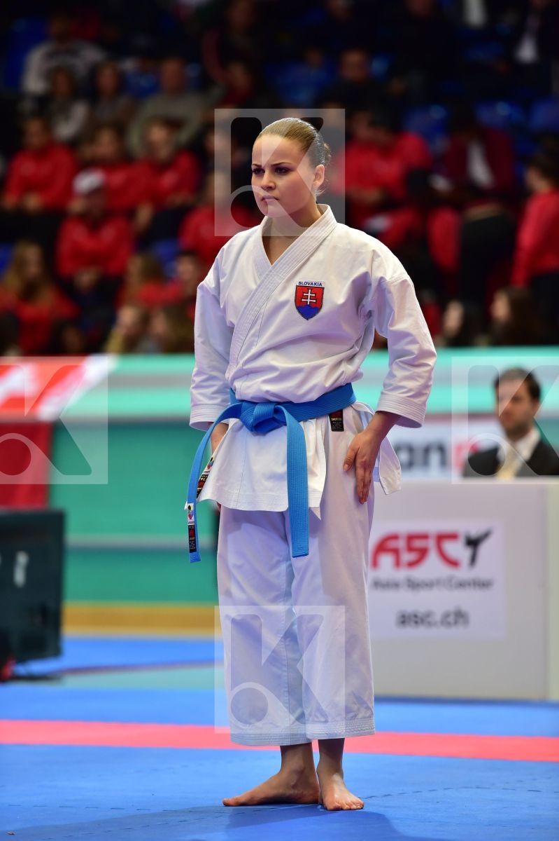 Balciarova Dorota female finals kata shureido Slovakia U21