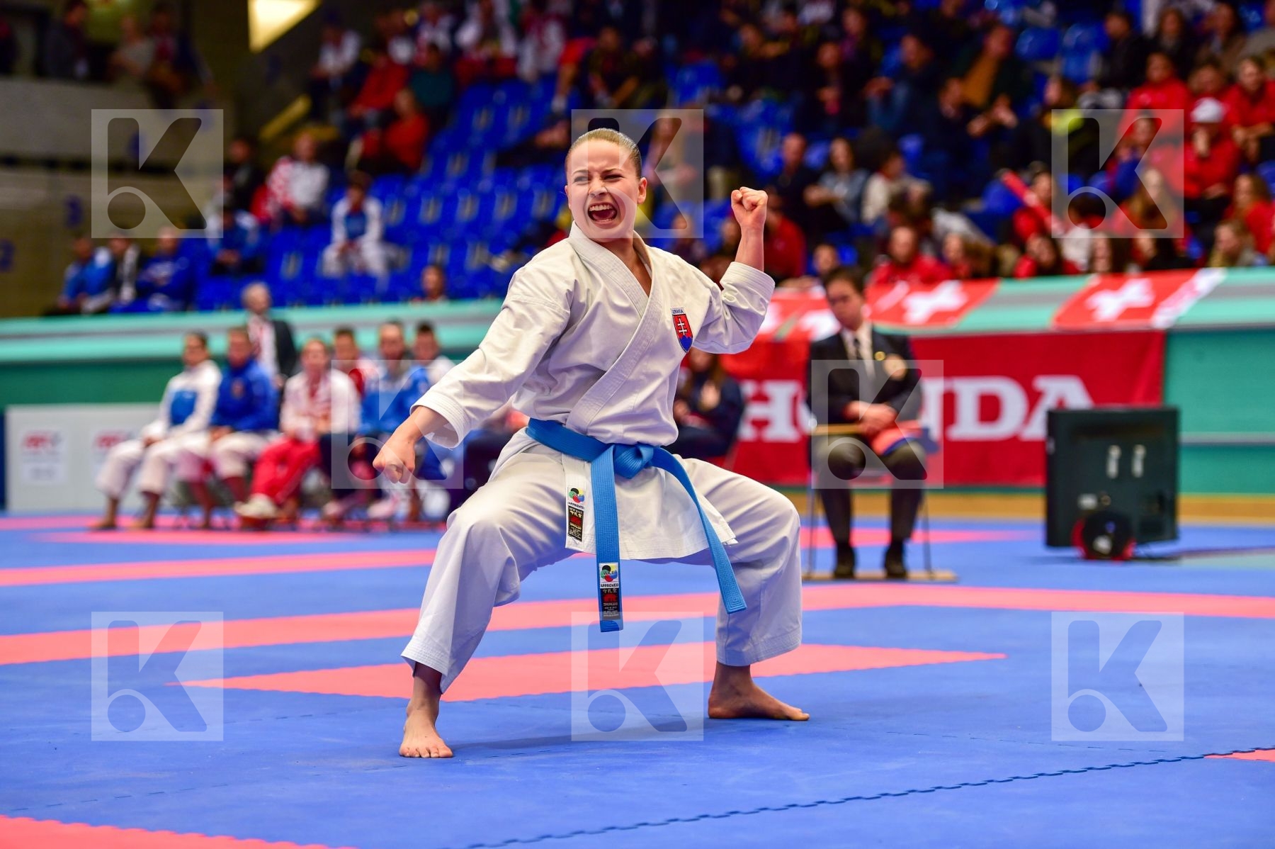 Balciarova Dorota female finals kata shureido Slovakia U21
