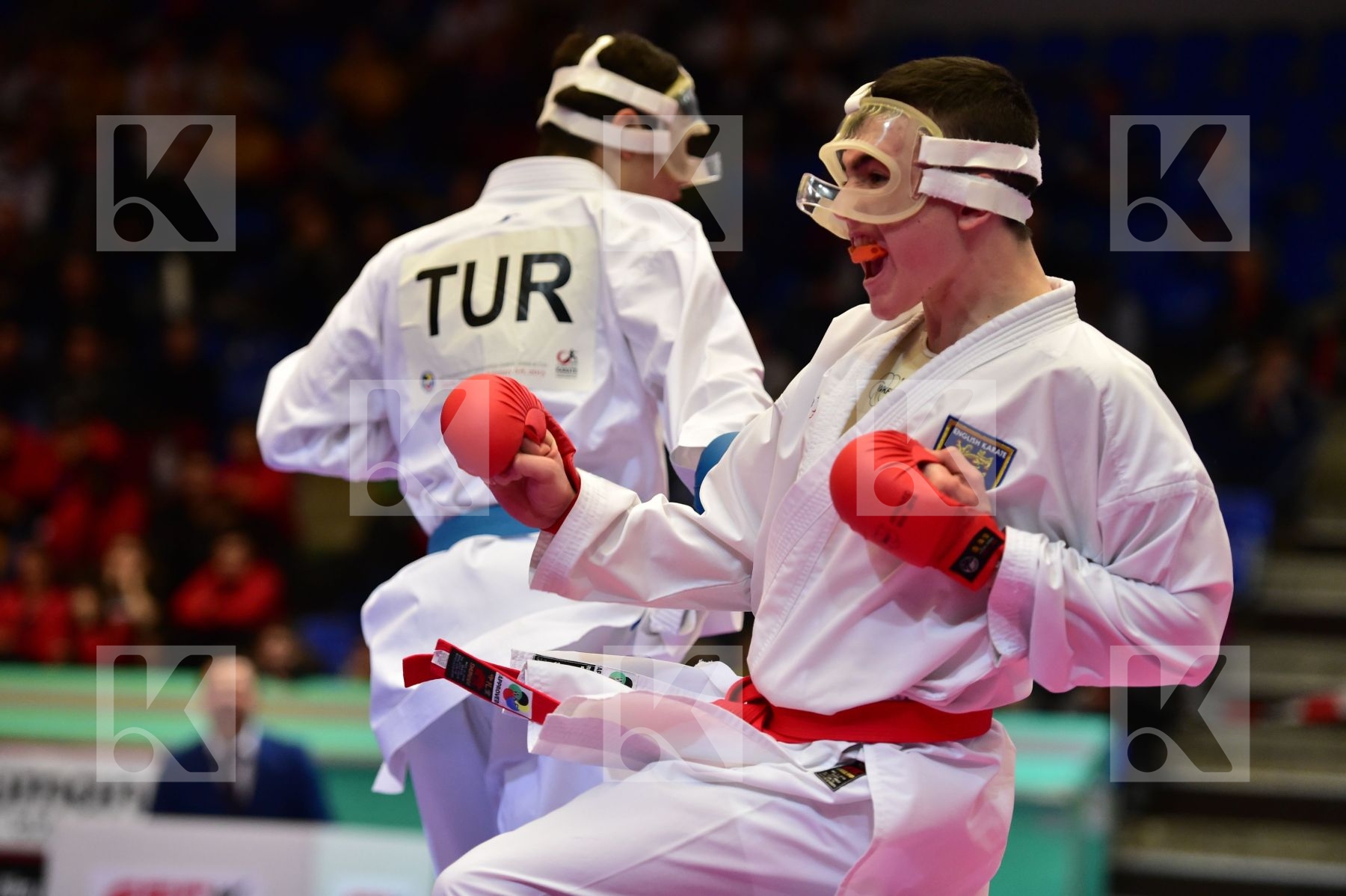 -63kg cadet England finals Gok Samed kumite male shureido Thorpe