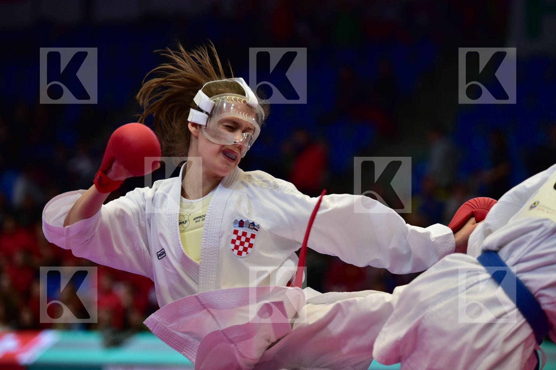 -47kg Arawaza cadet croatia female finals Kmit Solomiya kumite u