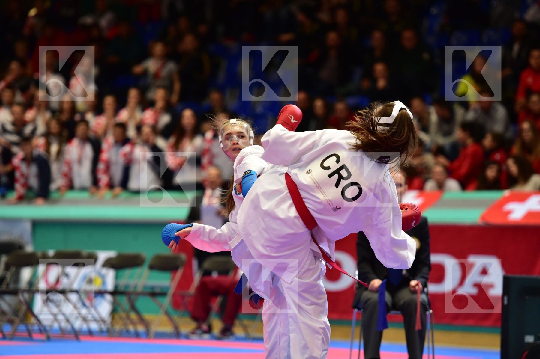 -47kg cadet croatia female finals Kmit Solomiya kumite ukraine V