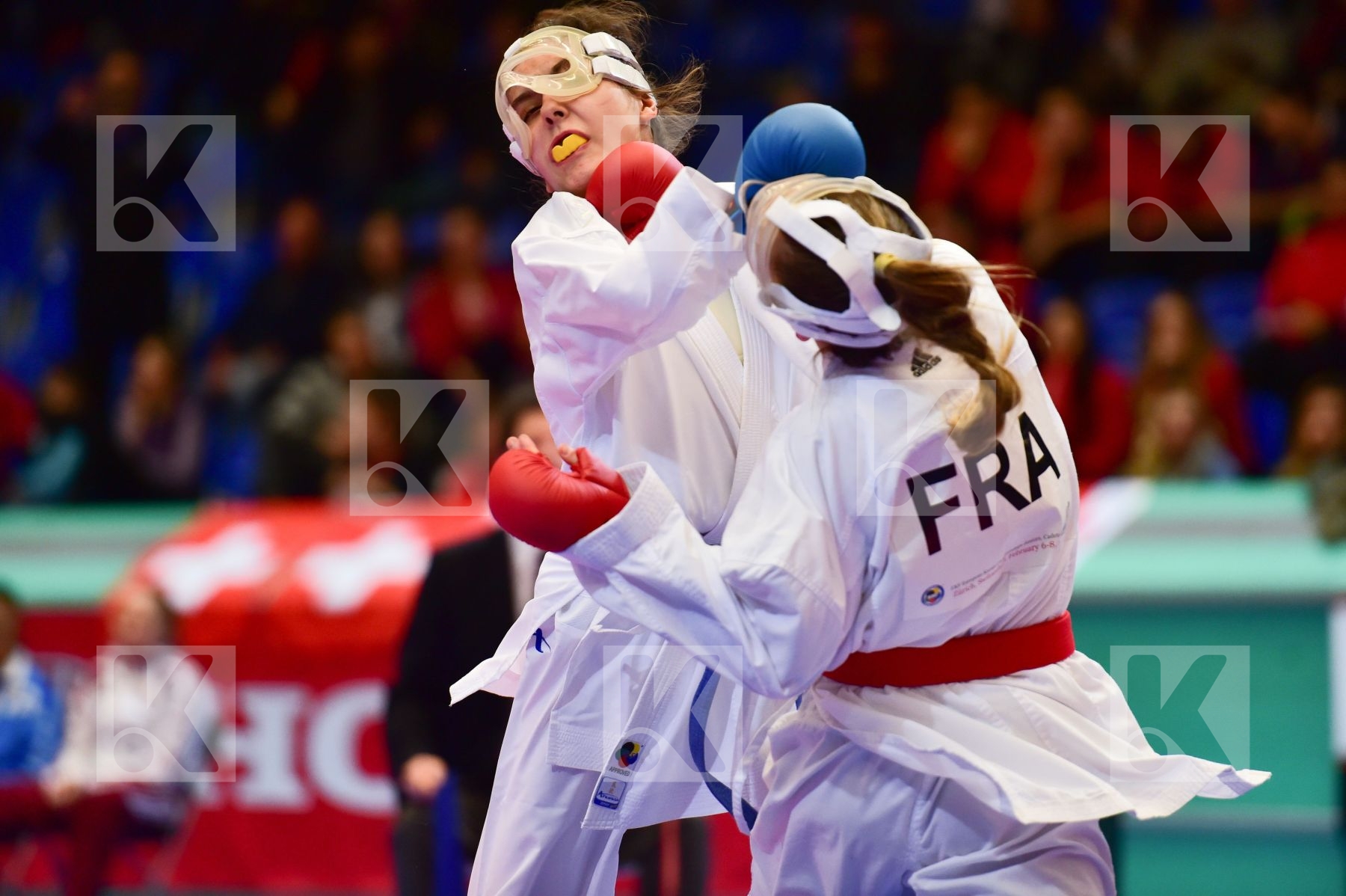 -54kg Arawaza cadet female finals france Fyr Of Macedonia Kostov