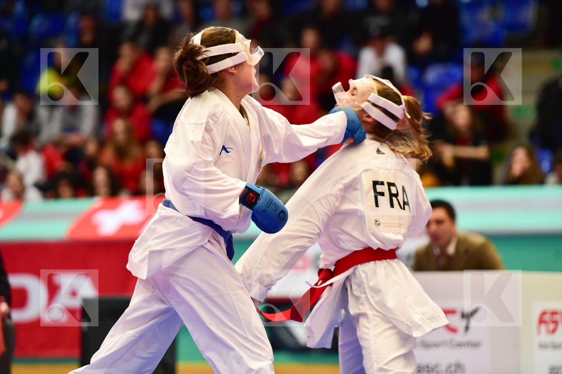 -54kg Arawaza cadet female finals france Fyr Of Macedonia Kostov