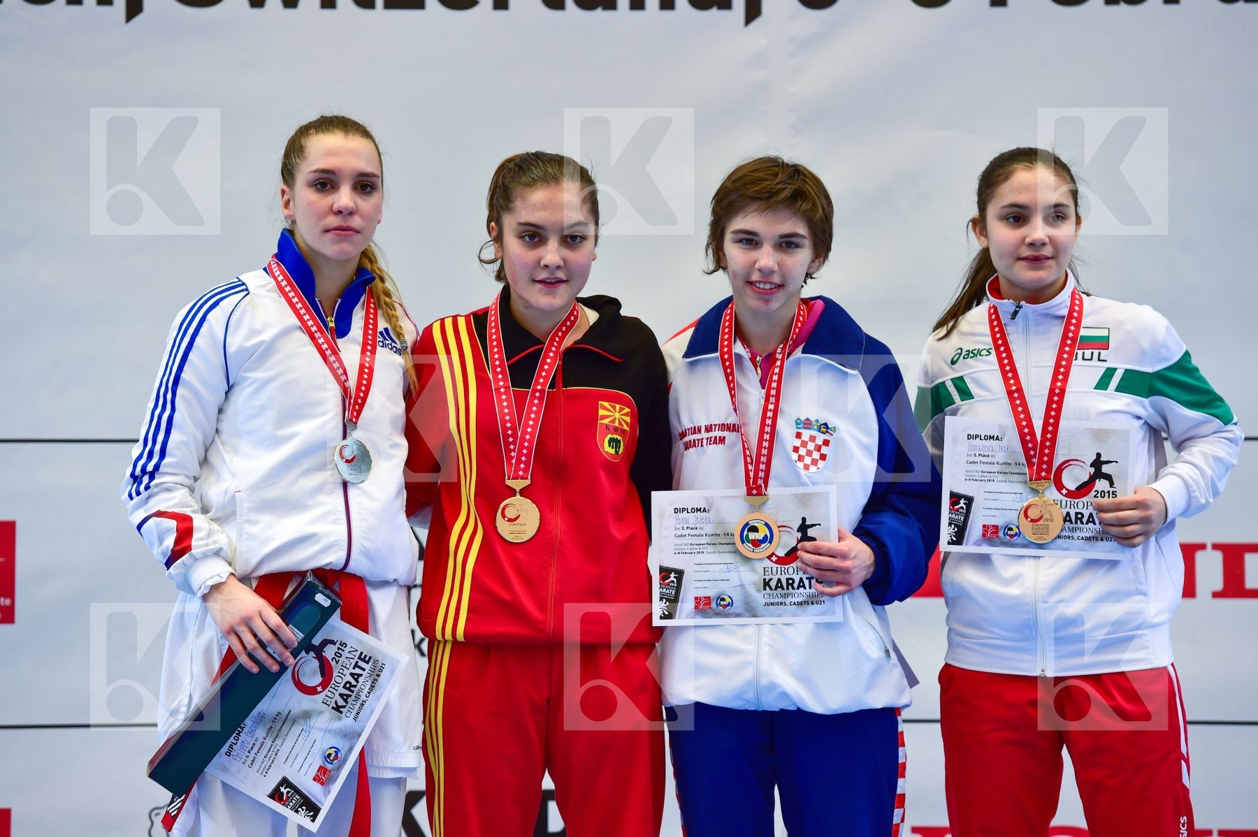 -54kg Bulgaria cadet croatia Czagany Dora female finals france F