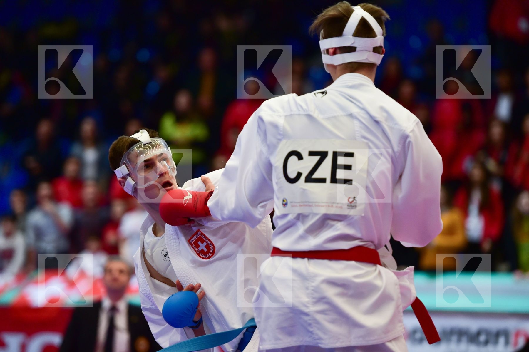 -70kg cadet Czech Republic finals Kabashi Kol kumite male Rerich