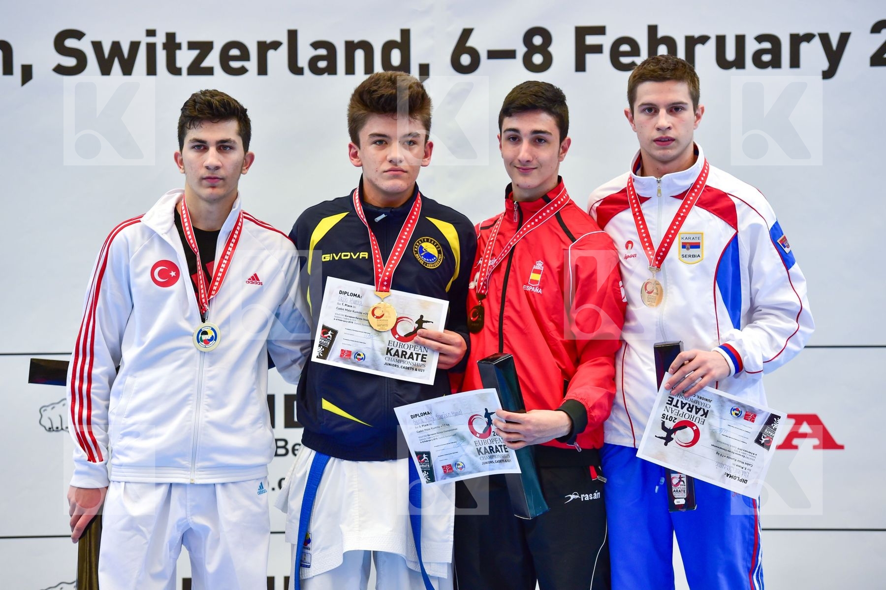 +70kg Bosnia And Herzegovina cadet Cajic Hamza finals Garcia Rio