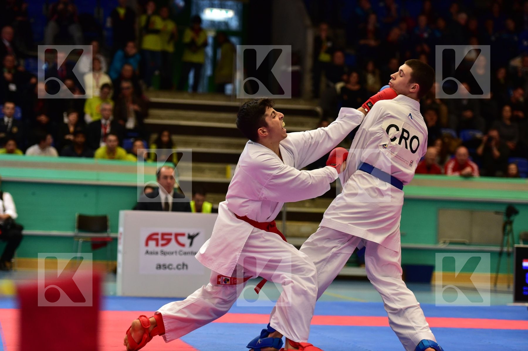 -61kg Arawaza croatia finals italy junior Kondic Luka kumite mal