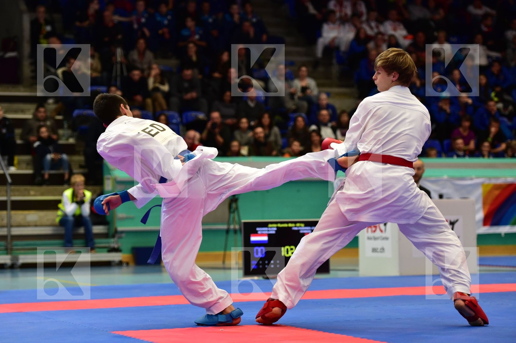 -68kg Denmark finals Friis-Pedersen Jonas junior kumite male Ned