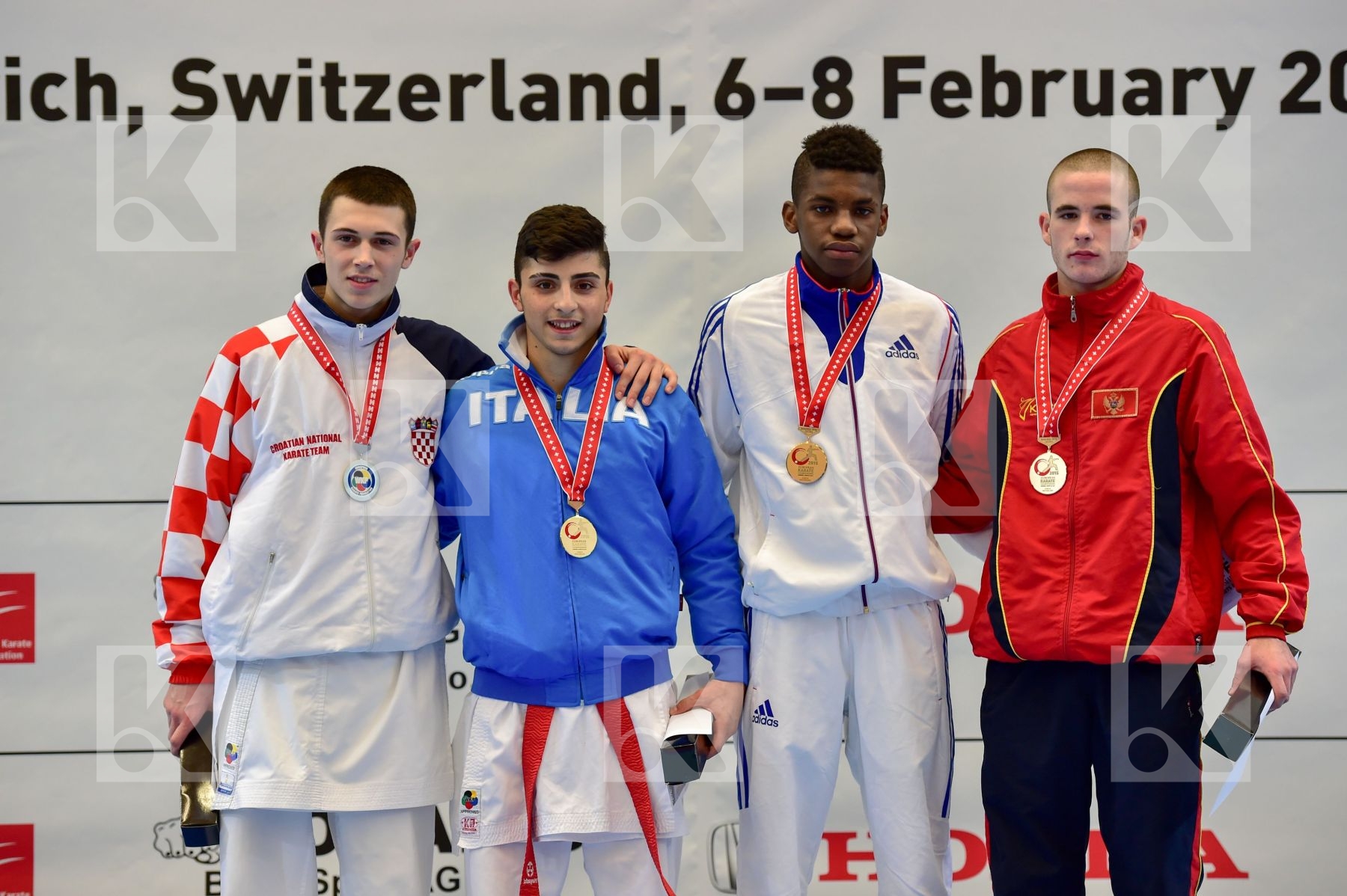 -61 Kg croatia finals france Hodzic Mario italy junior Kondic Lu