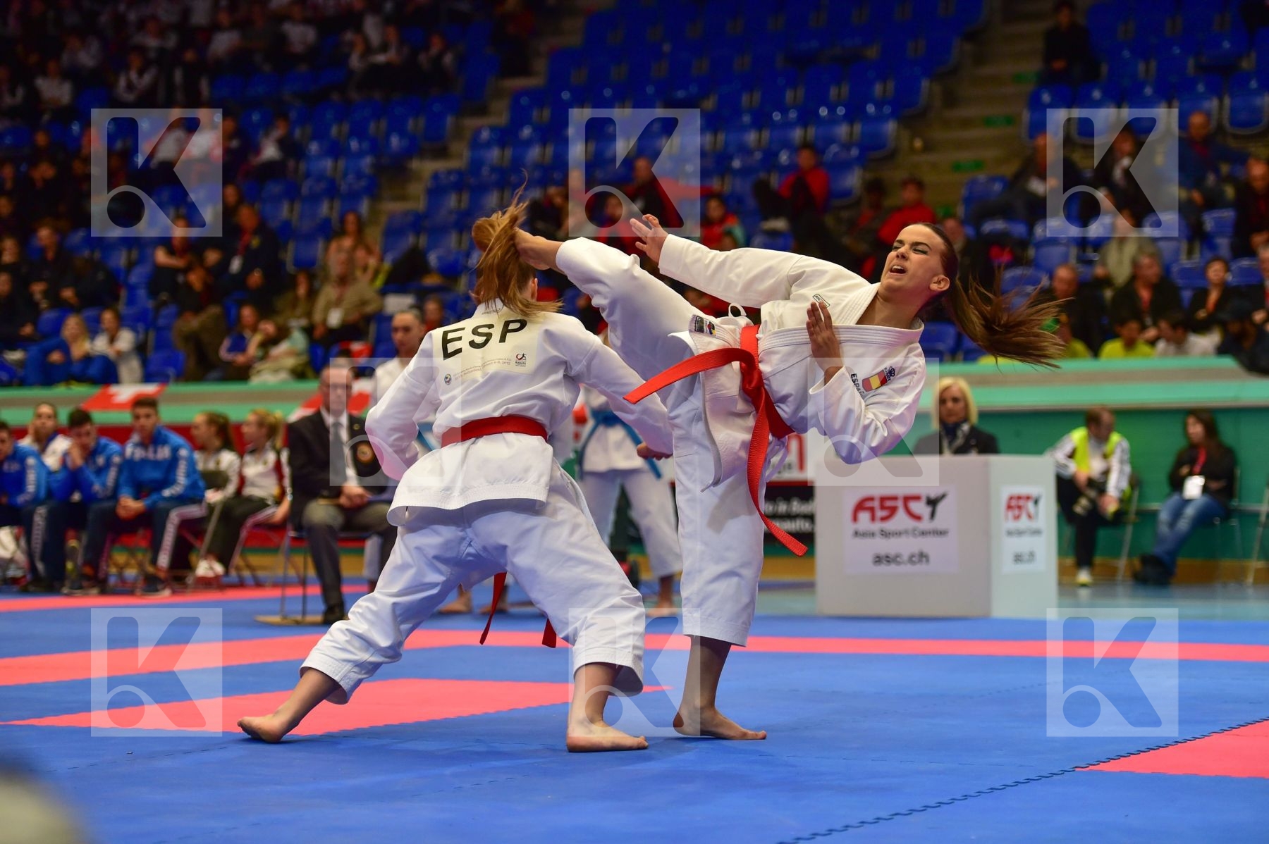 Arawaza bunkai cadet female finals junior kata spain team