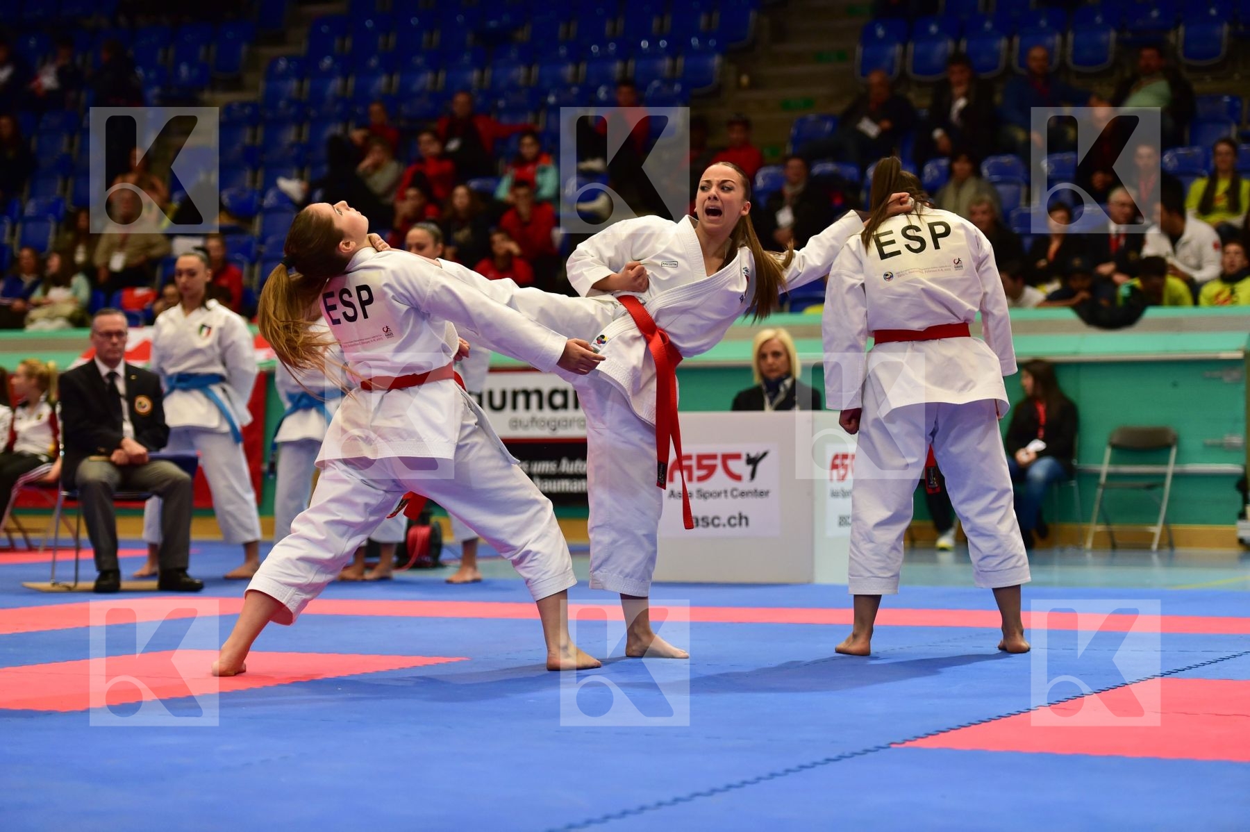 Arawaza bunkai cadet female finals junior kata spain team