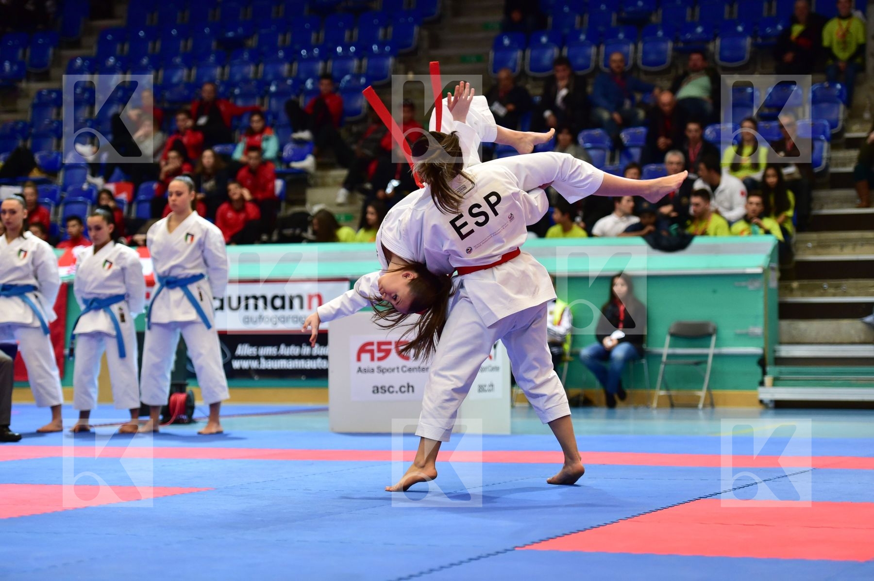 Arawaza bunkai cadet female finals junior kata spain team