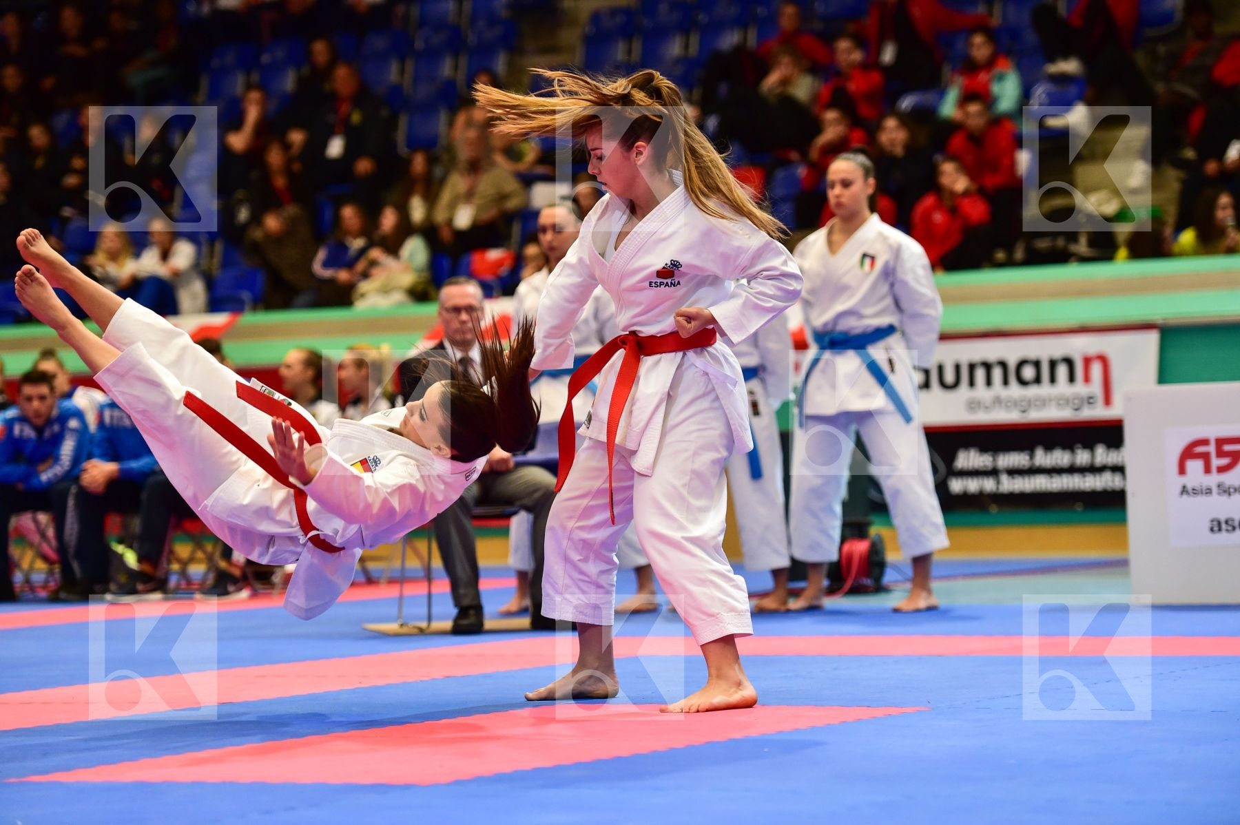 Arawaza bunkai cadet female finals junior kata spain team
