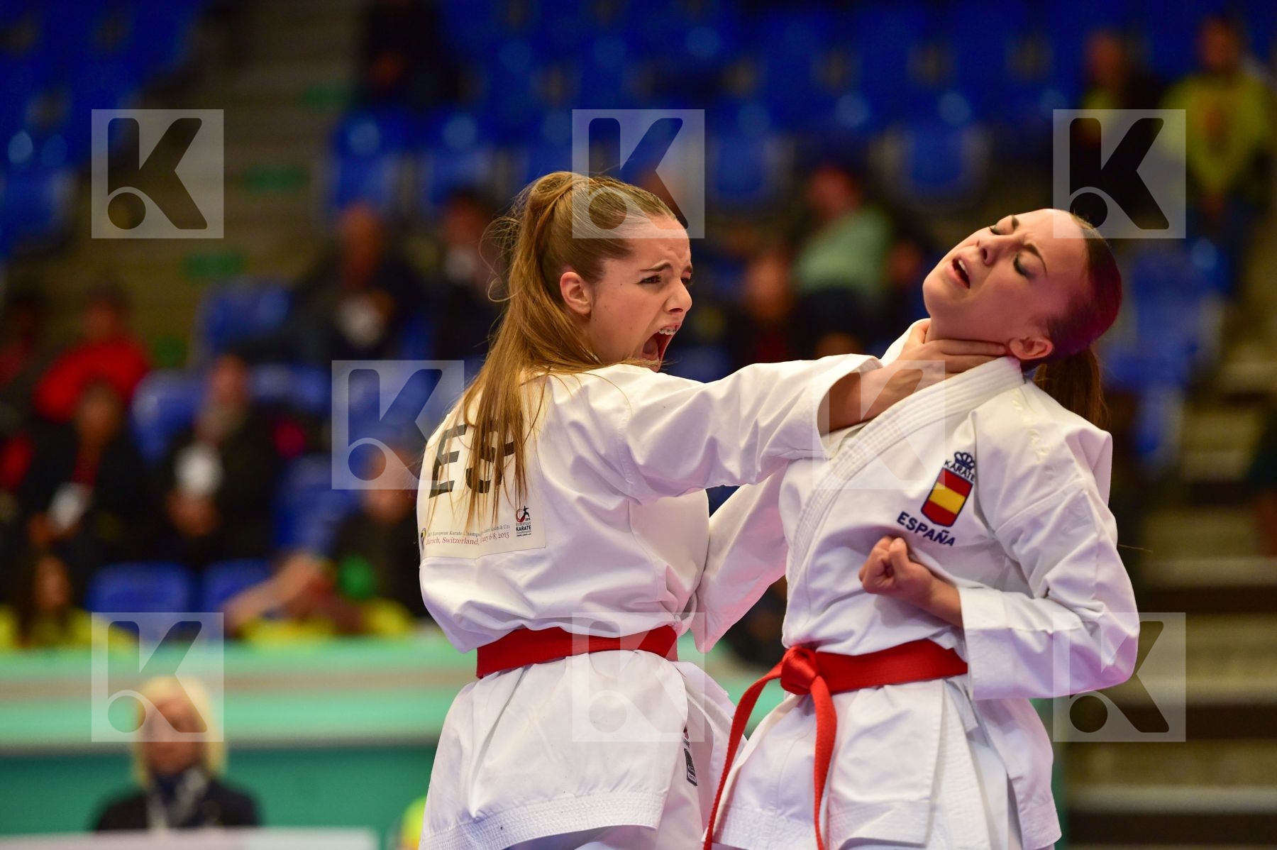 Arawaza bunkai cadet female finals junior kata spain team