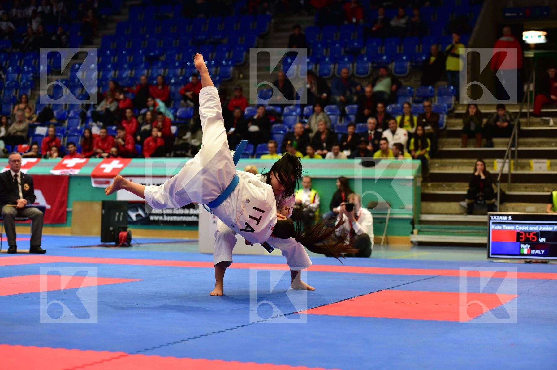bunkai female finals italy junior kata team