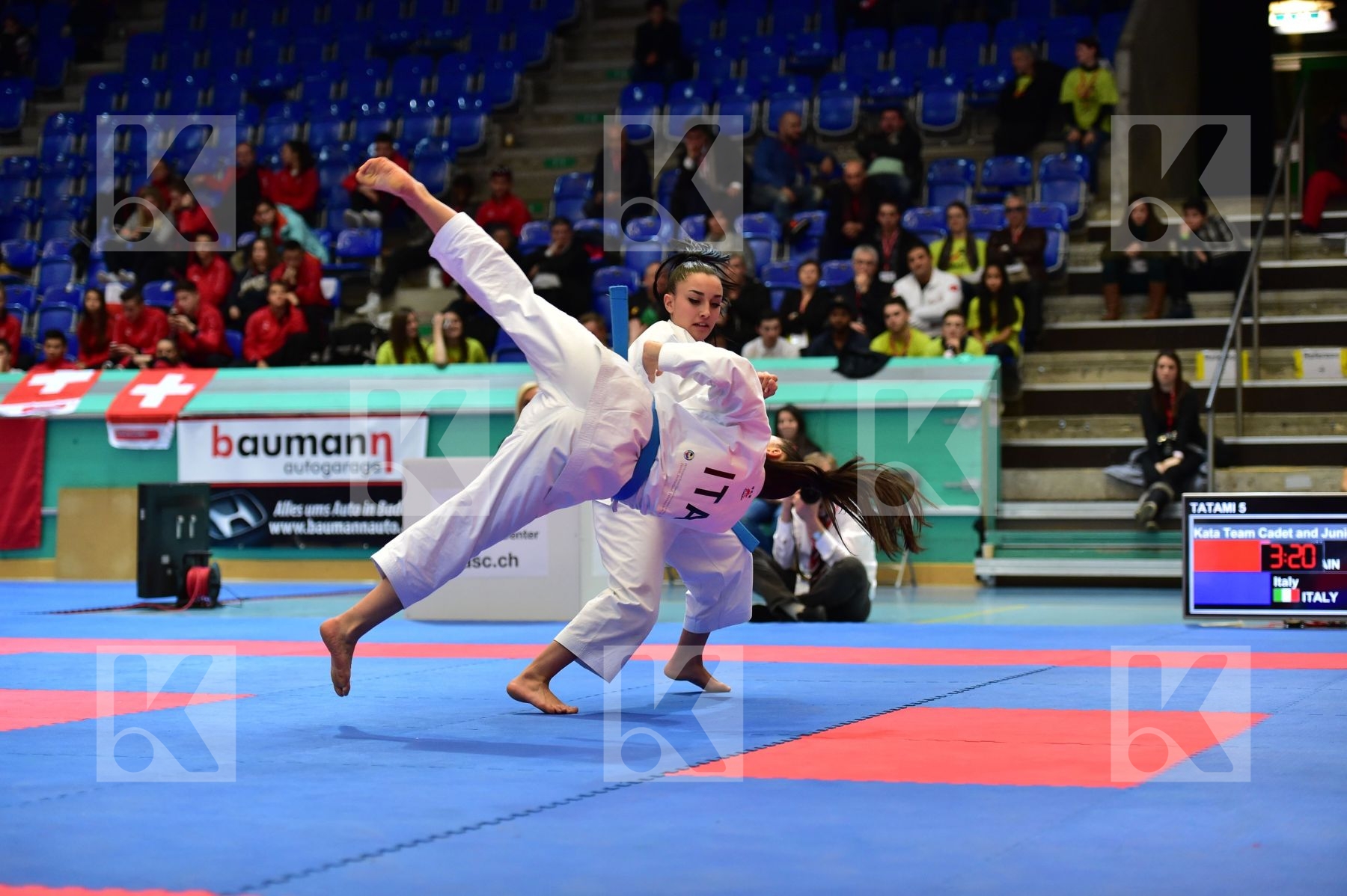 bunkai female finals italy junior kata team