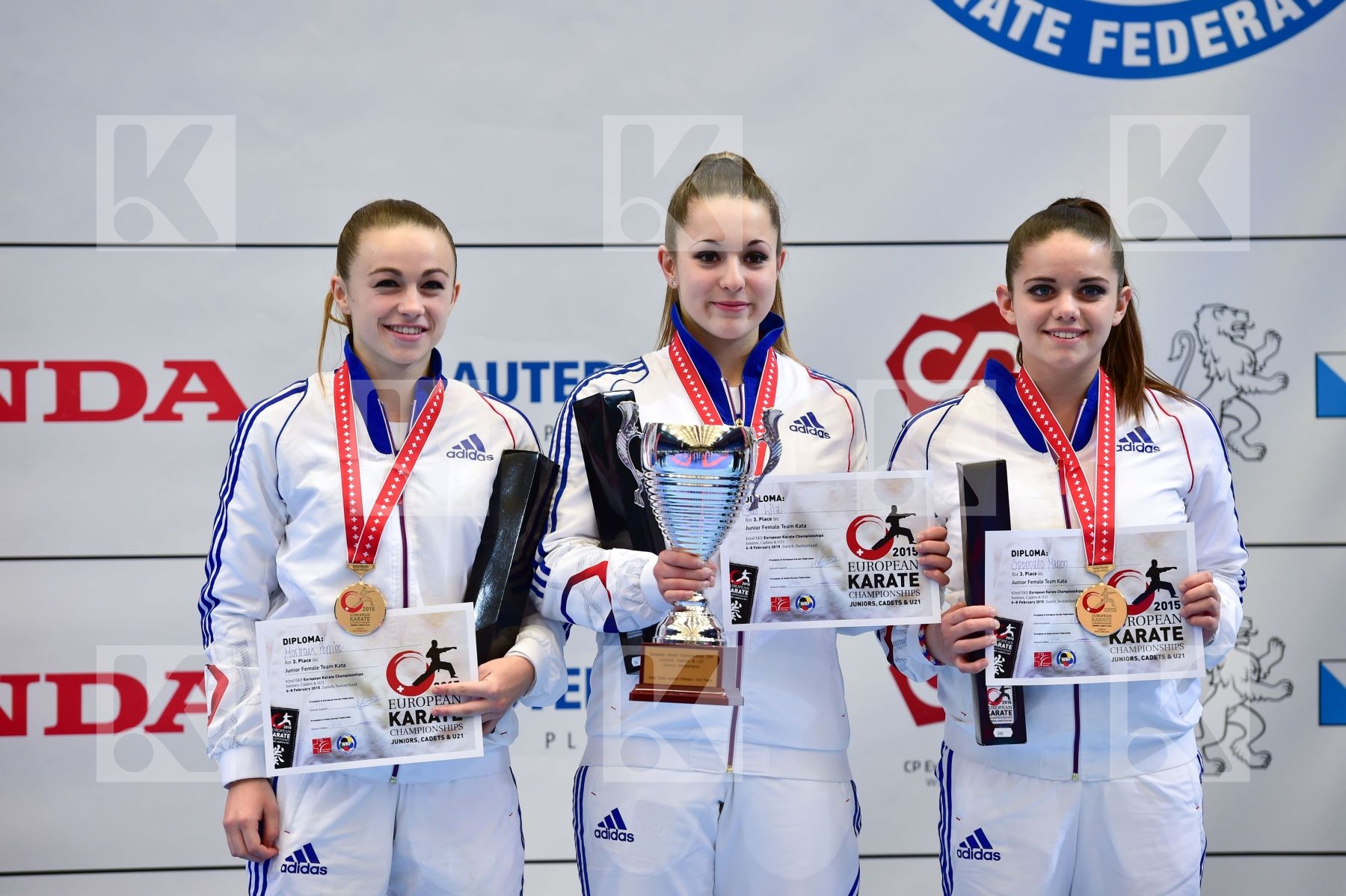 female finals france junior kata male team