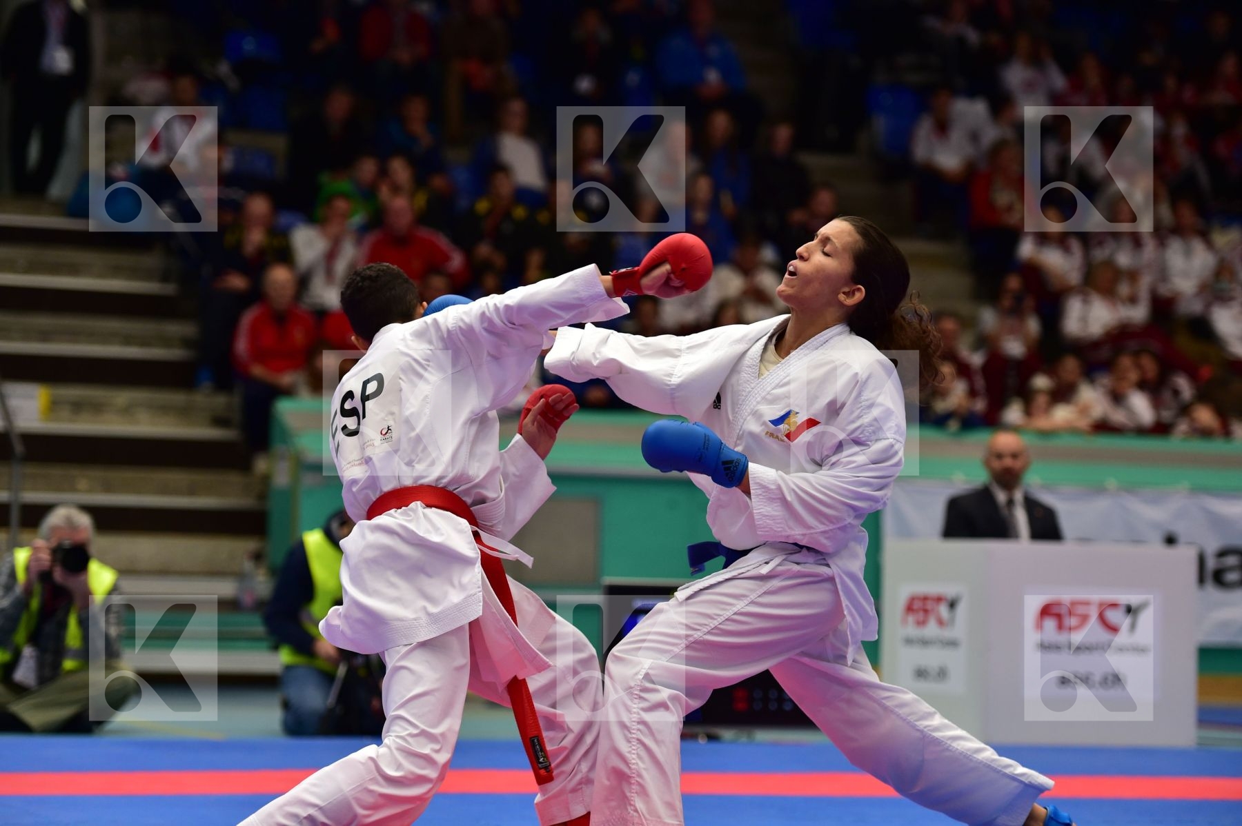 -50kg bouderbane sophia france kumite Morales Ozuna Gema spain U