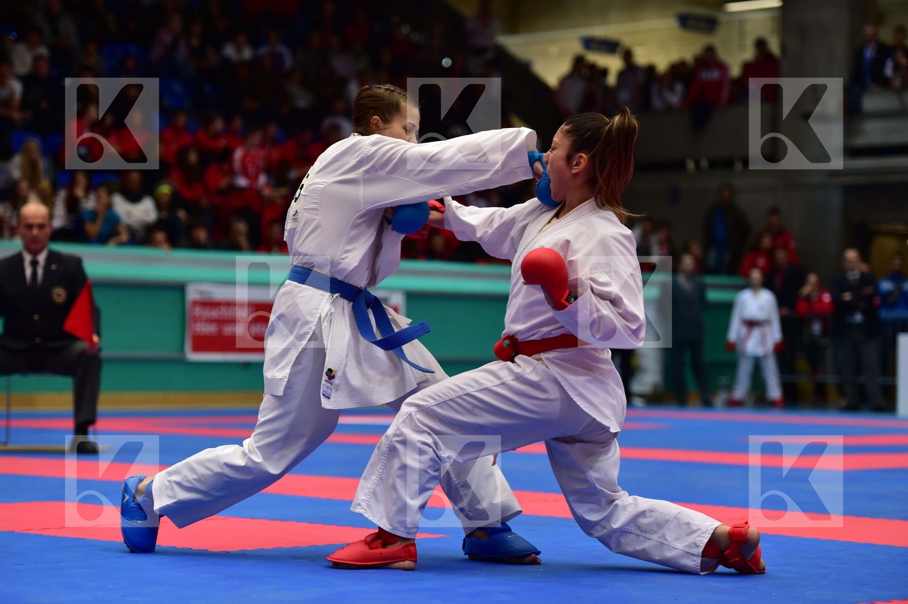 -55kg Arawaza Finashkina Valeria italy kumite Riccardi Federica