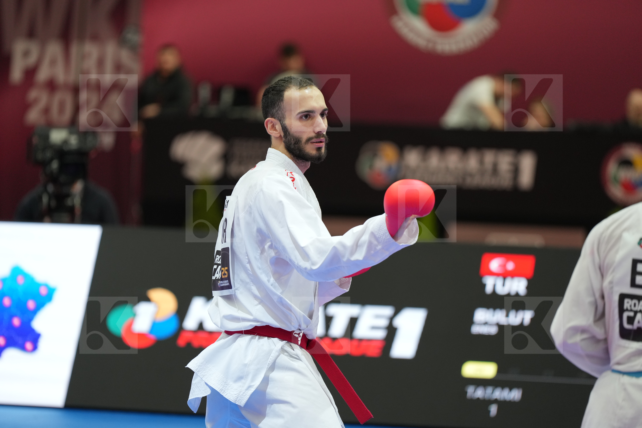 BULUT ENES (TURKEY) vs ABDELAZIZ ABDALLA (EGYPT) in Male Kumite -75 Kg - Final bout
