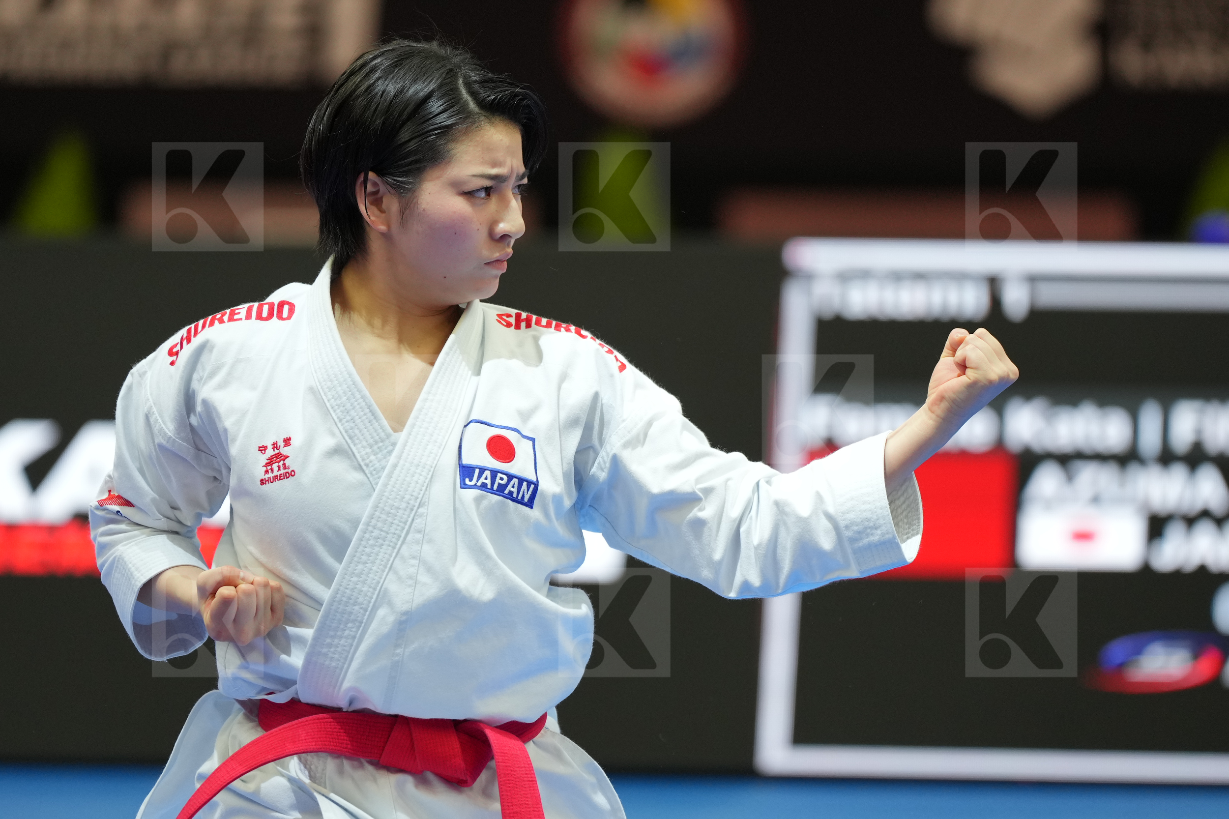 AZUMA SAEKO (JAPAN) in Female Kata - Final bout