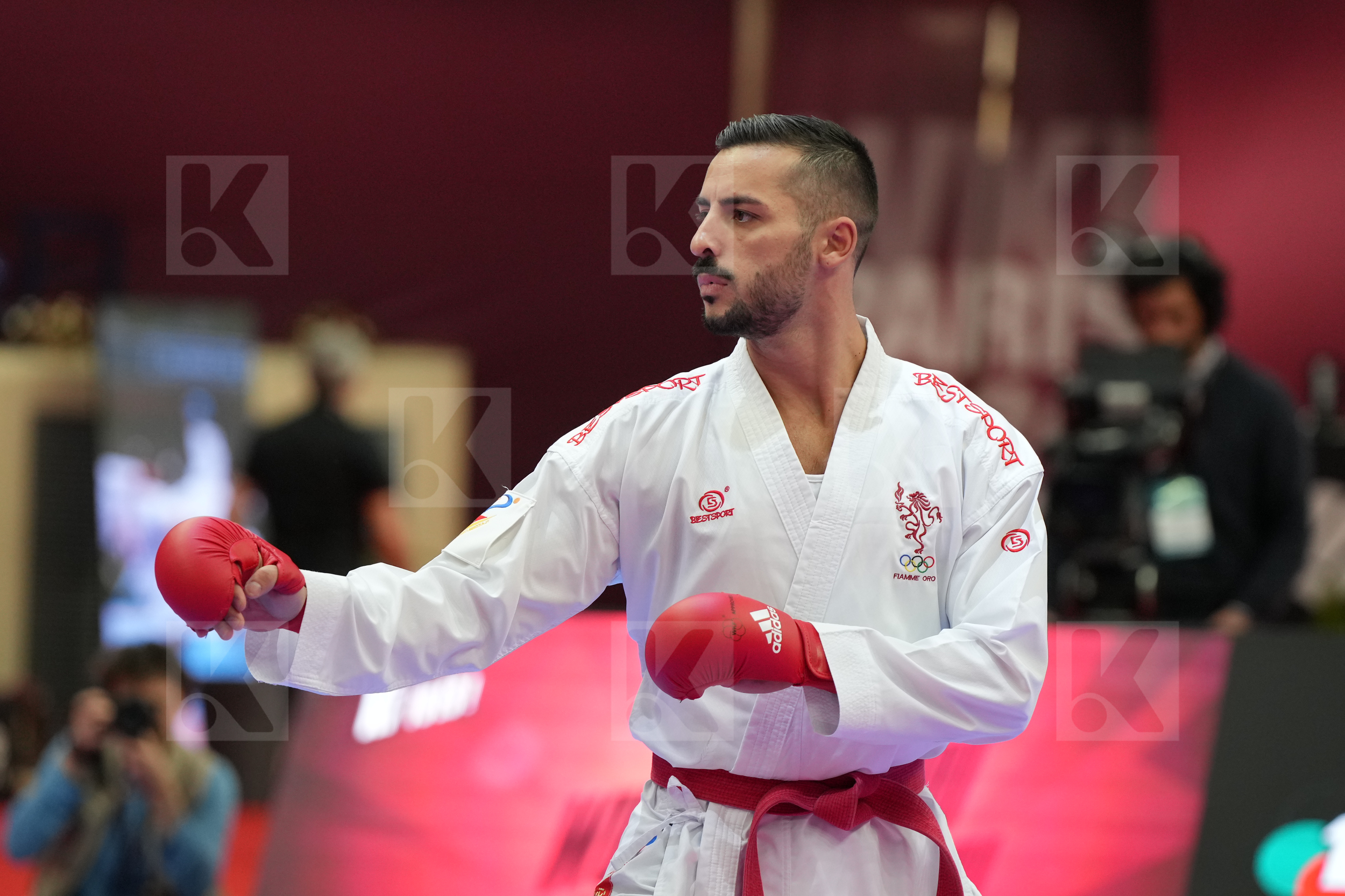 MARESCA LUCA (ITALY) vs OUBAYA SAID (MOROCCO) in Male Kumite -67 Kg - Final bout
