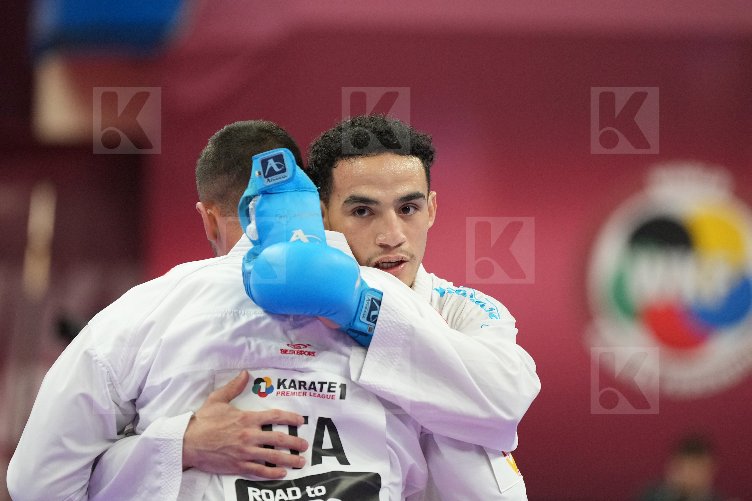 MARESCA LUCA (ITALY) vs OUBAYA SAID (MOROCCO) in Male Kumite -67 Kg - Final bout