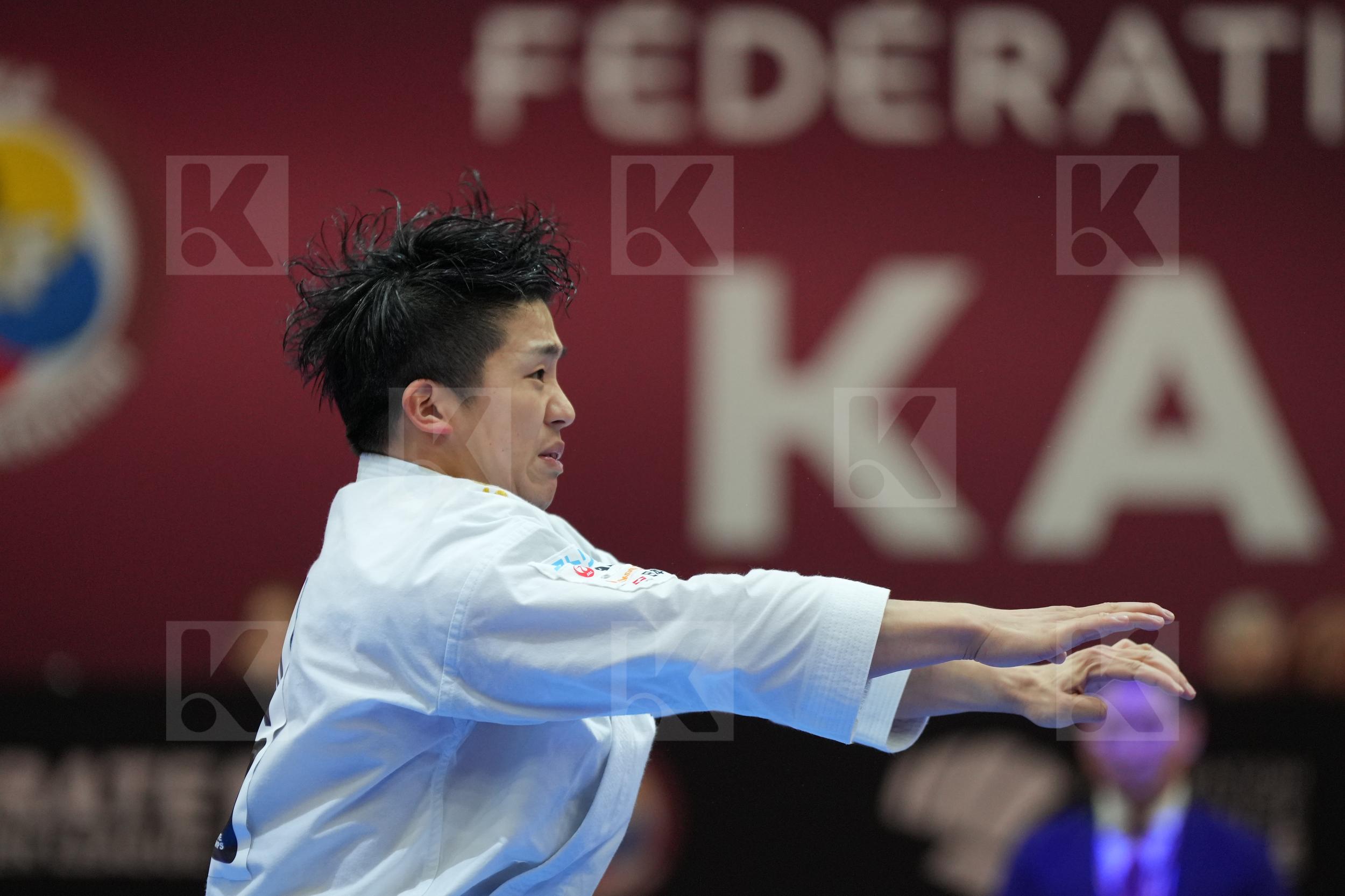NISHIYAMA KAKERU (JAPAN) in Male Kata - Final bout