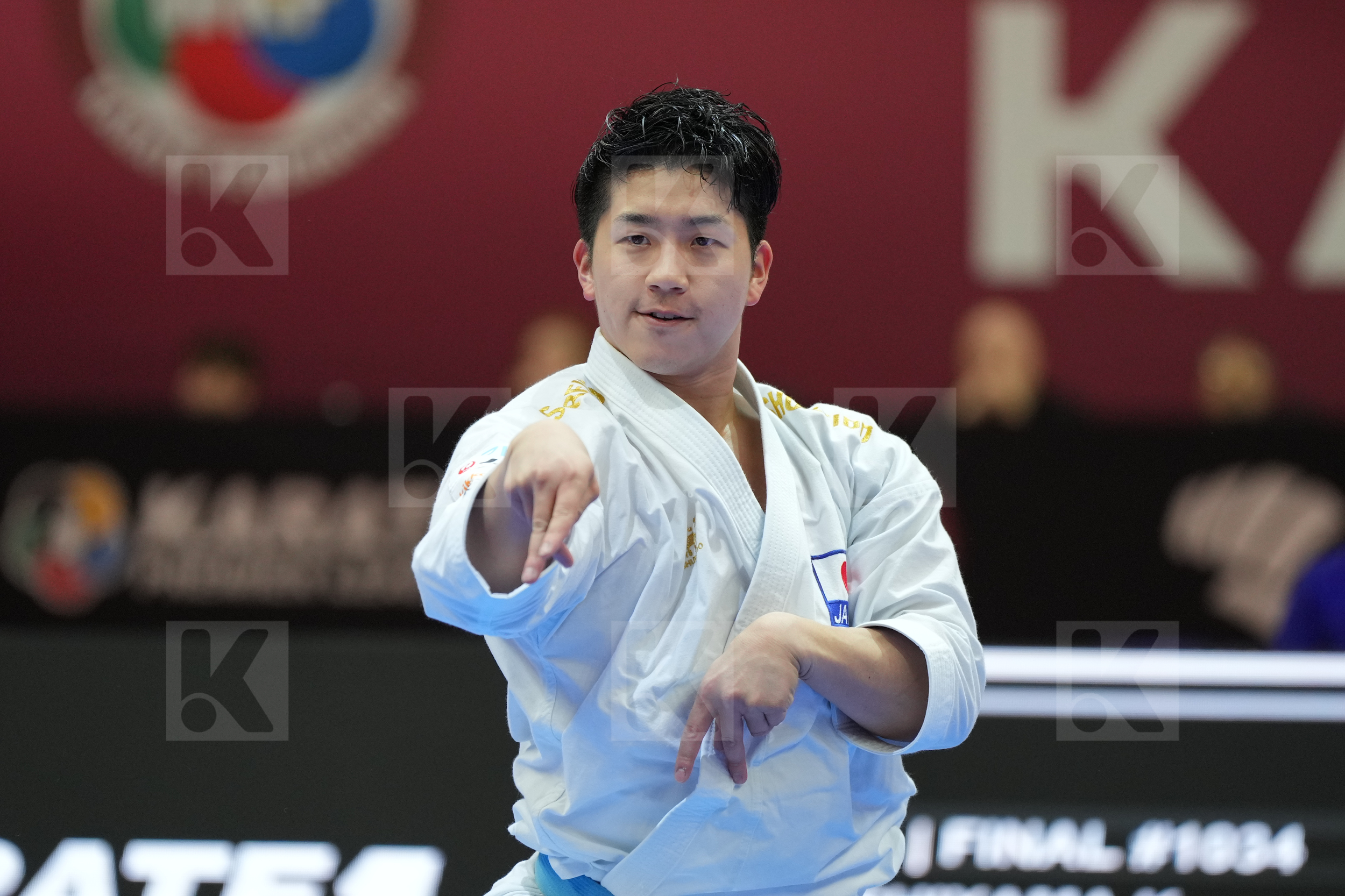 NISHIYAMA KAKERU (JAPAN) in Male Kata - Final bout