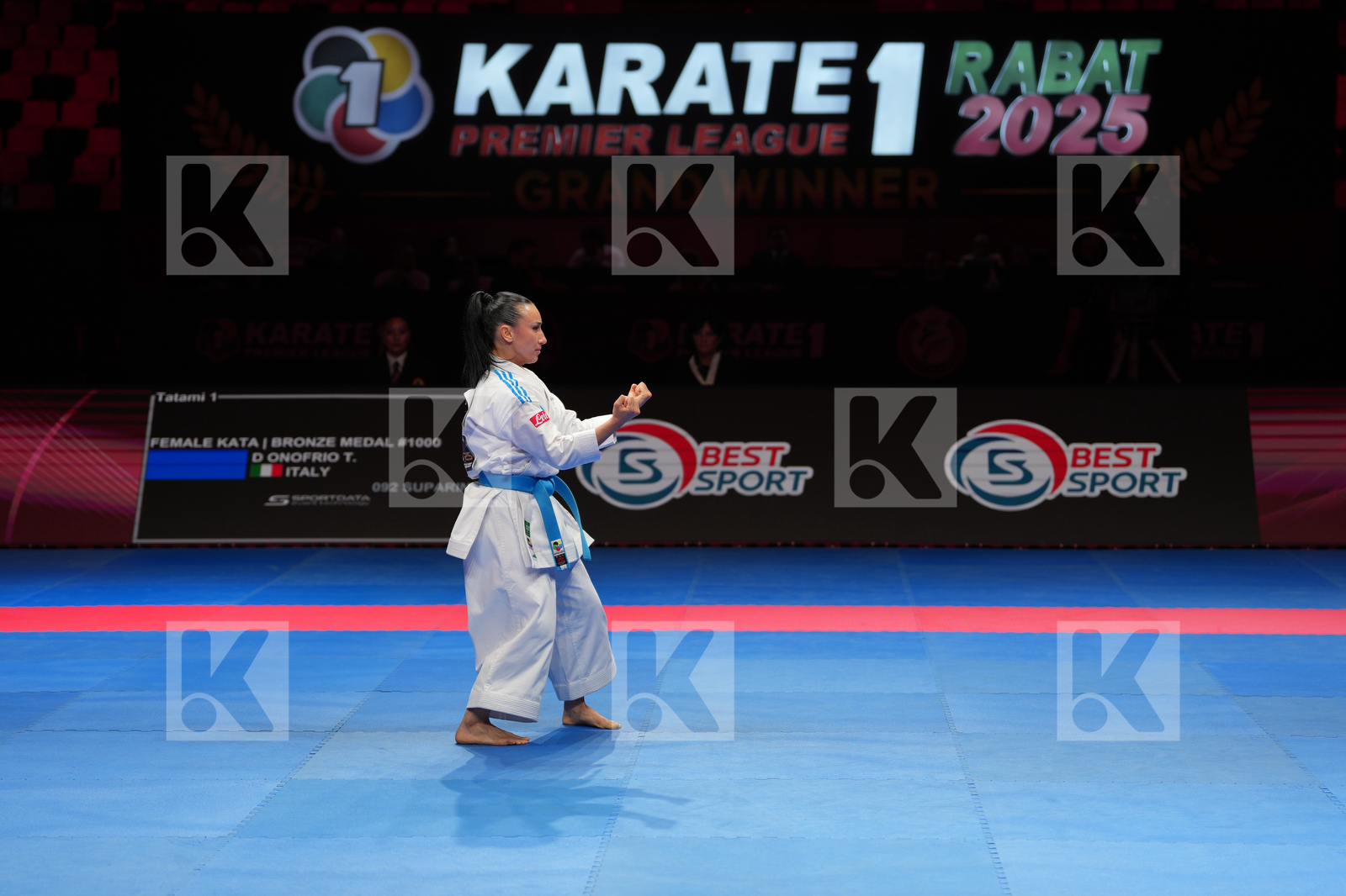 D’ONOFRIO TERRYANA (ITALY) in Female Kata - Bronze Bout