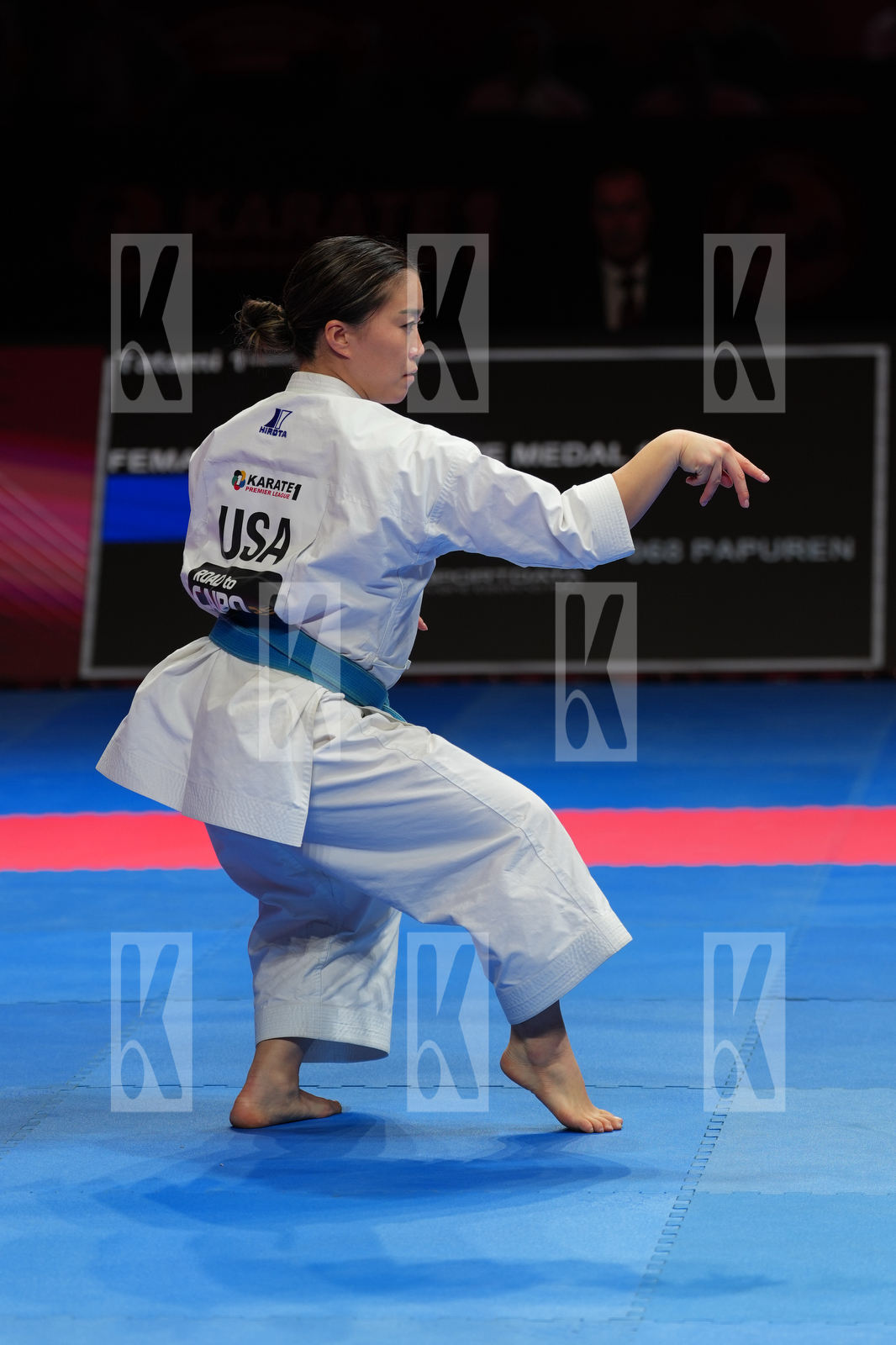 KOKUMAI SAKURA (USA) in Female Kata - Bronze Bout