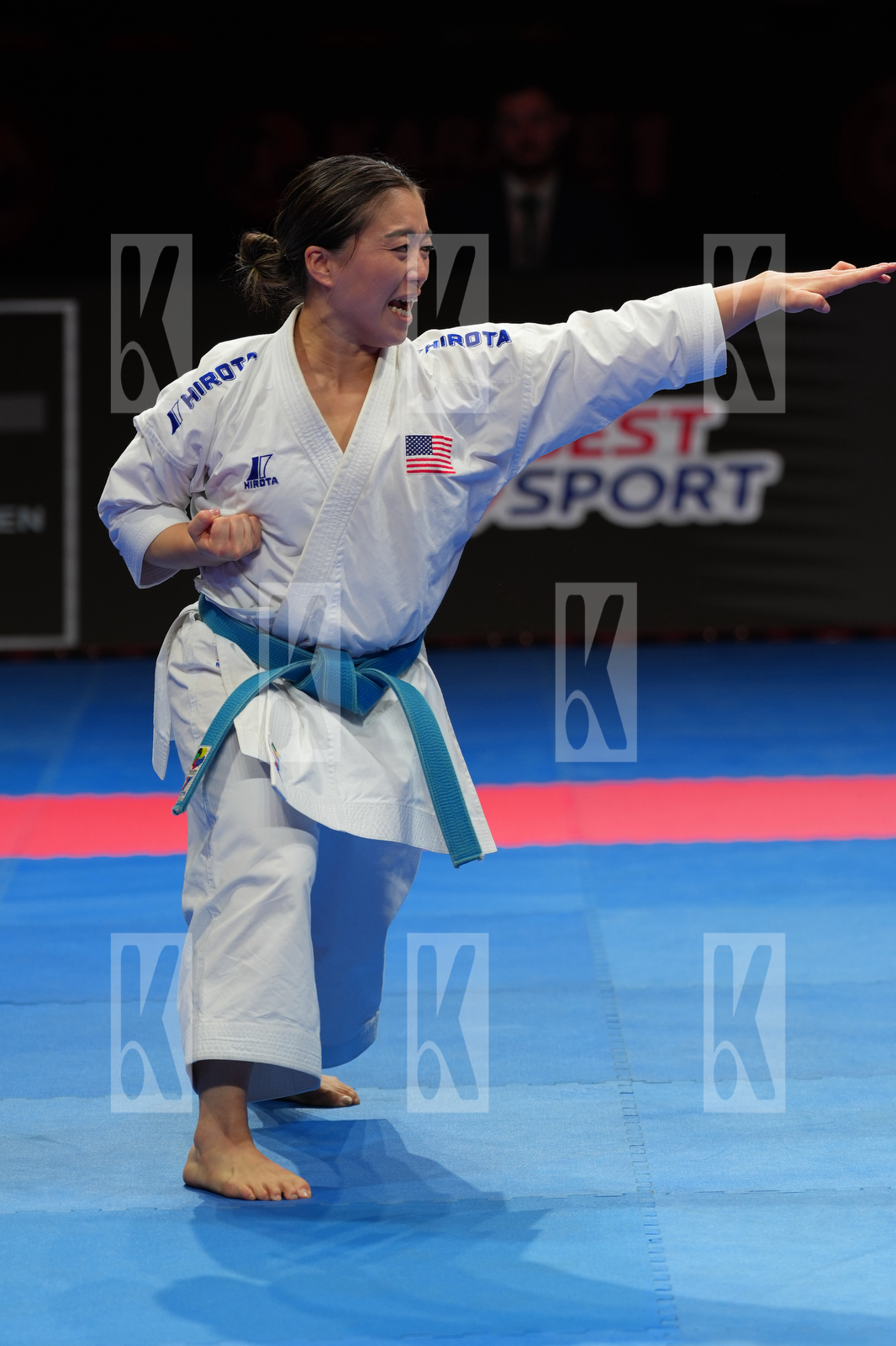 KOKUMAI SAKURA (USA) in Female Kata - Bronze Bout
