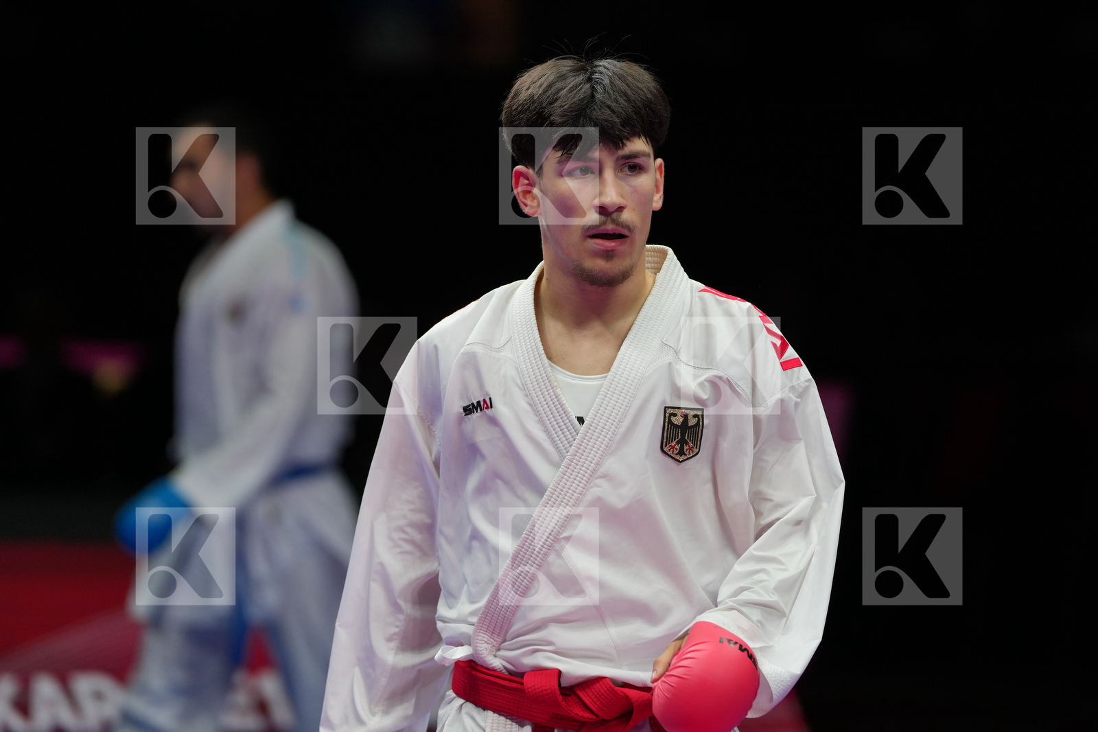 OEZDEMIR MUHAMMED (GERMANY) vs RZAZADE NURAN (AZERBAIJAN) in Male Kumite -67 Kg - Bronze Bout