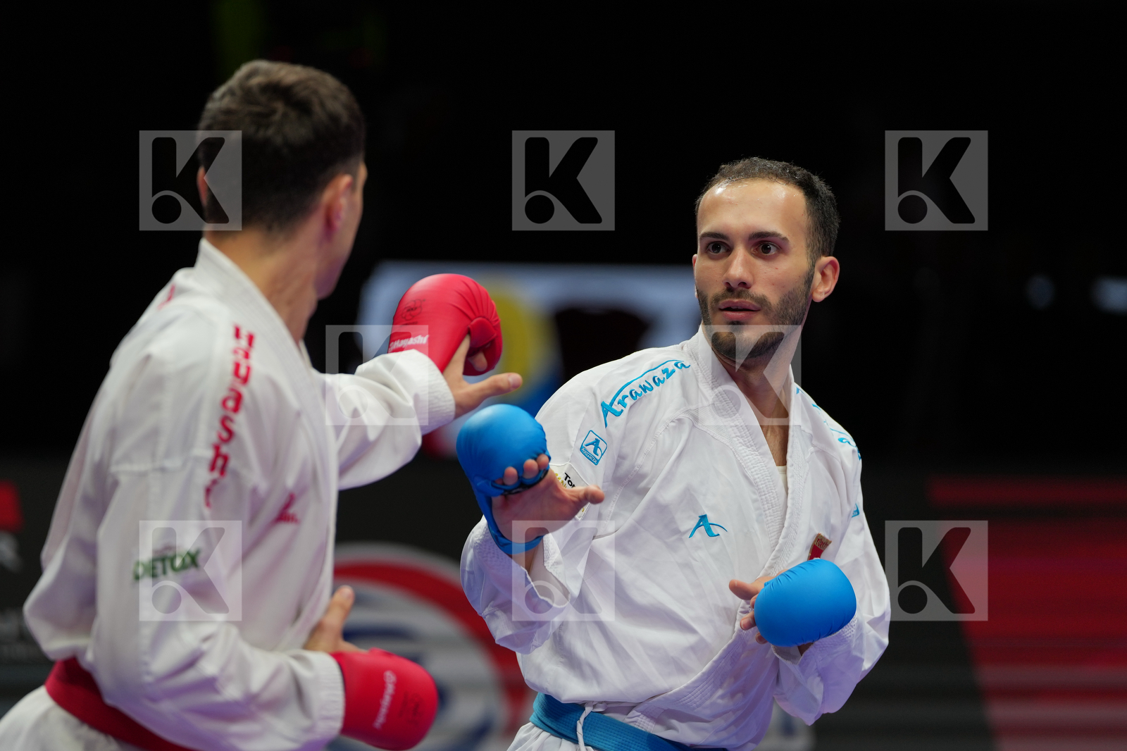 ZAPLITNYI ANDRII (UKRAINE) vs BULUT ENES (TURKIYE) in Male Kumite -75 Kg - Bronze Bout