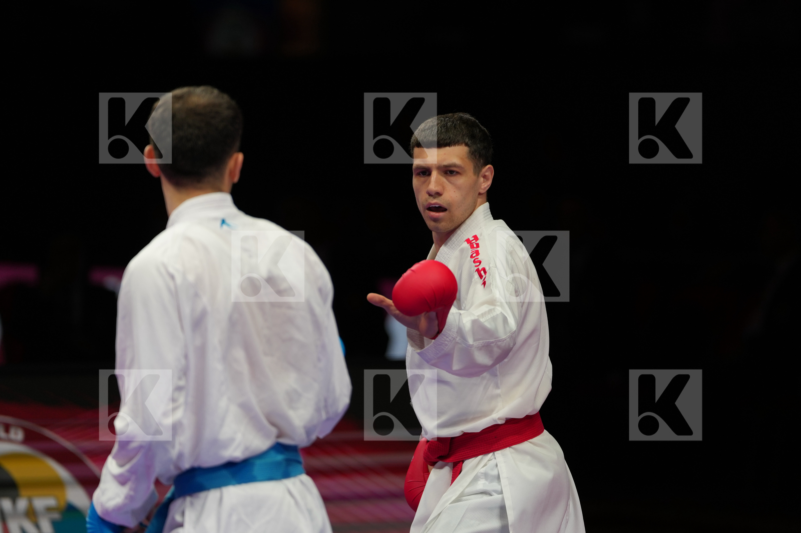 ZAPLITNYI ANDRII (UKRAINE) vs BULUT ENES (TURKIYE) in Male Kumite -75 Kg - Bronze Bout