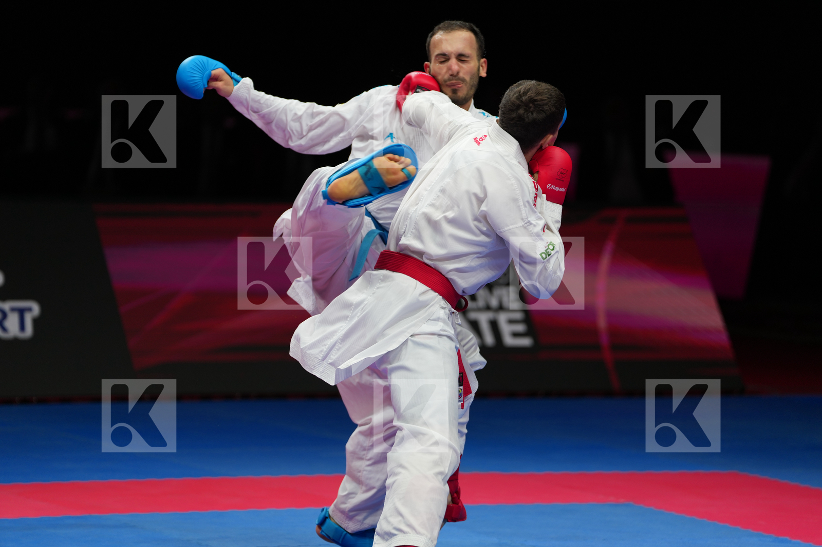 ZAPLITNYI ANDRII (UKRAINE) vs BULUT ENES (TURKIYE) in Male Kumite -75 Kg - Bronze Bout