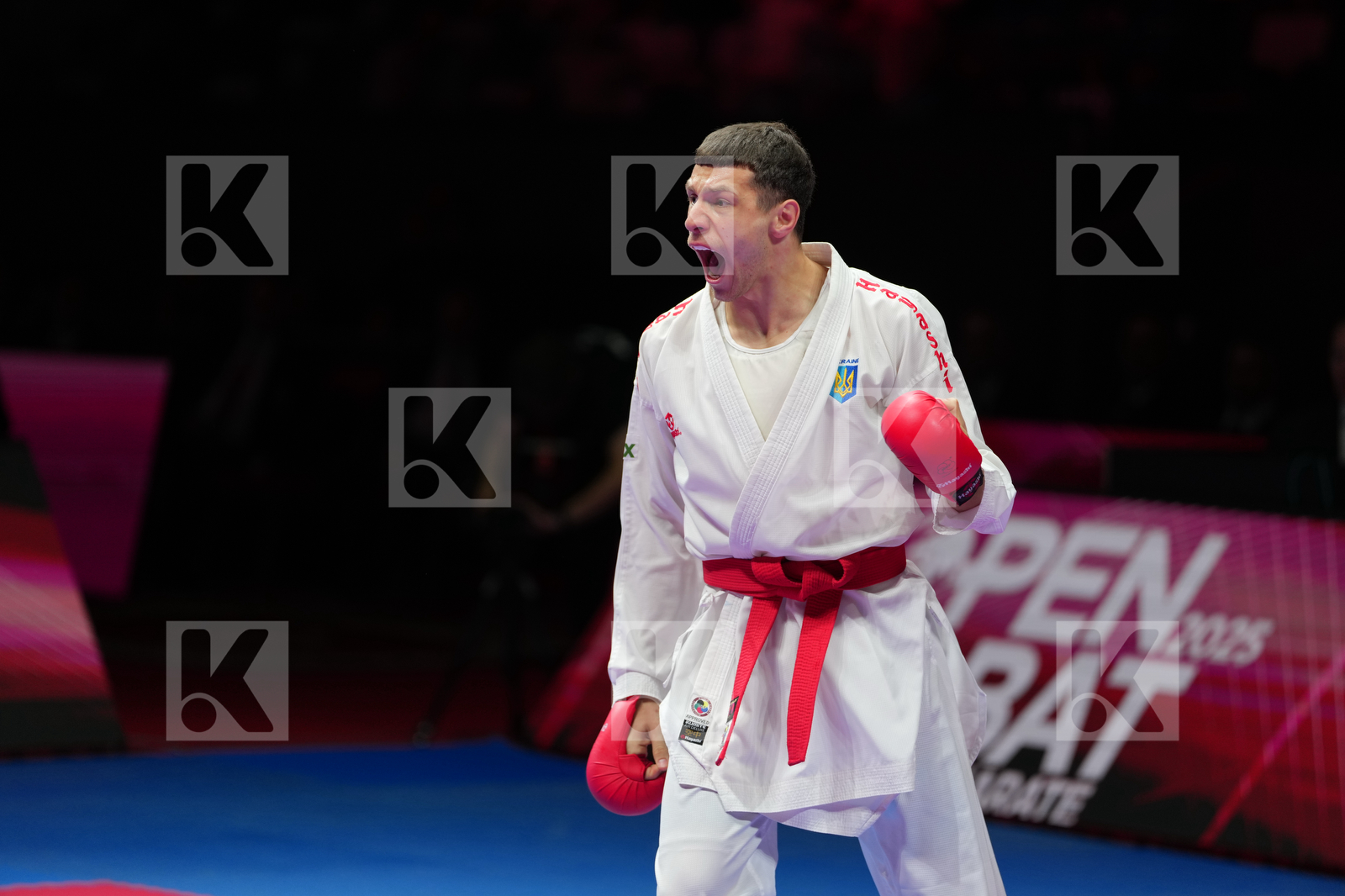 ZAPLITNYI ANDRII (UKRAINE) vs BULUT ENES (TURKIYE) in Male Kumite -75 Kg - Bronze Bout