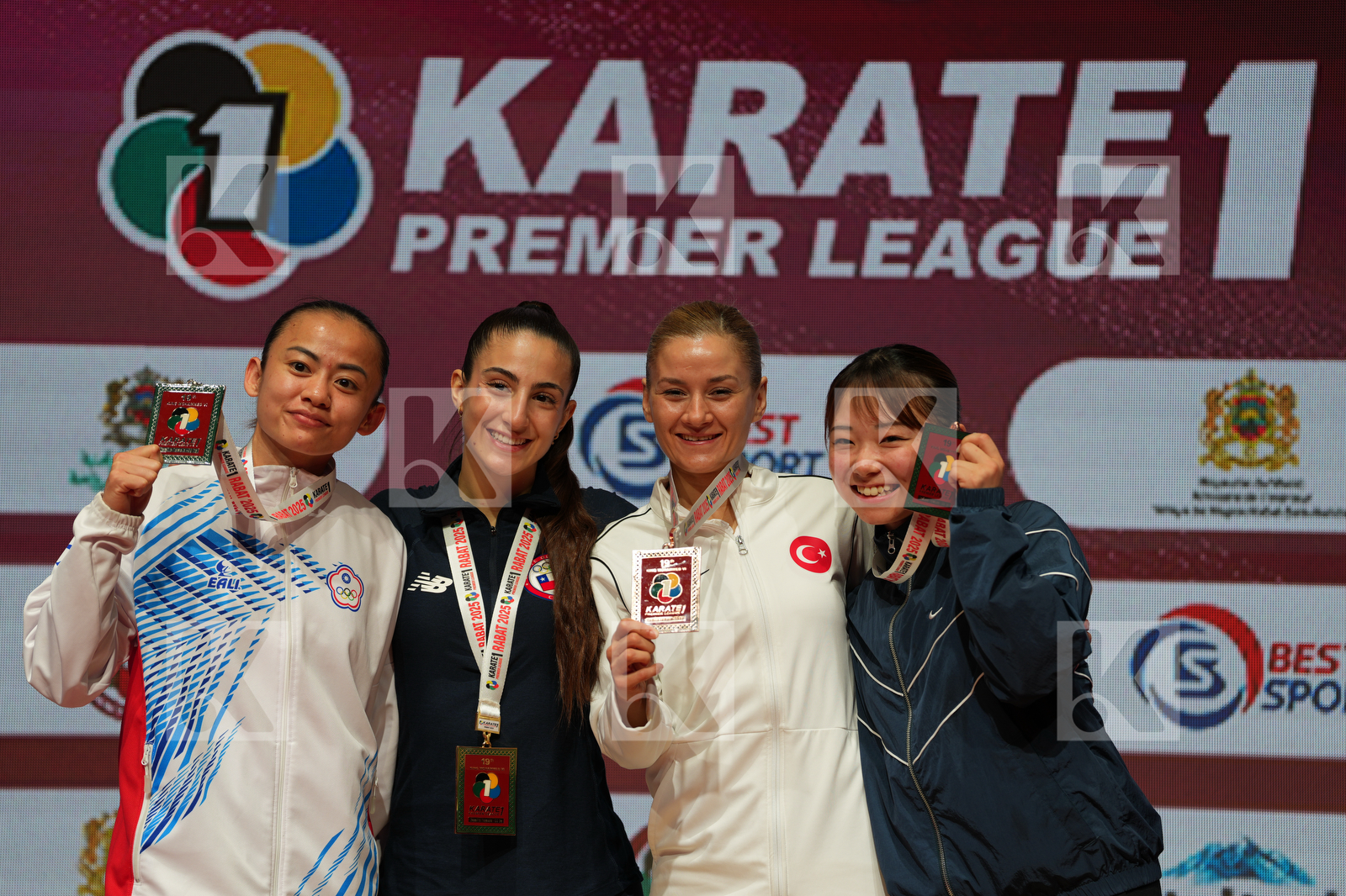 Podium ceremony in  - Final Bout