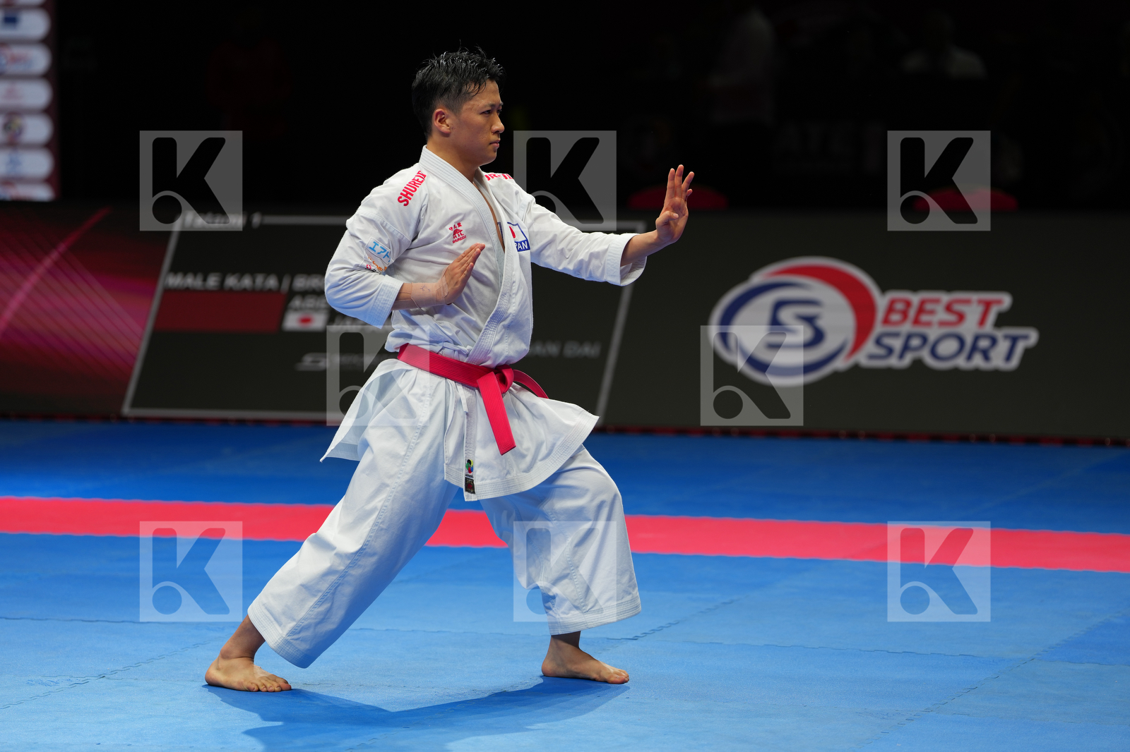 ABE SAKICHI (JAPAN) in Male Kata - Bronze Bout