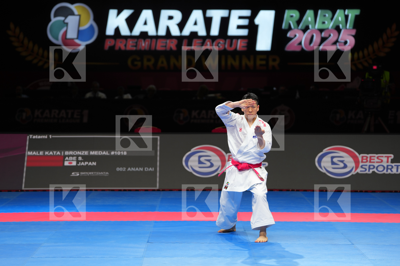 ABE SAKICHI (JAPAN) in Male Kata - Bronze Bout