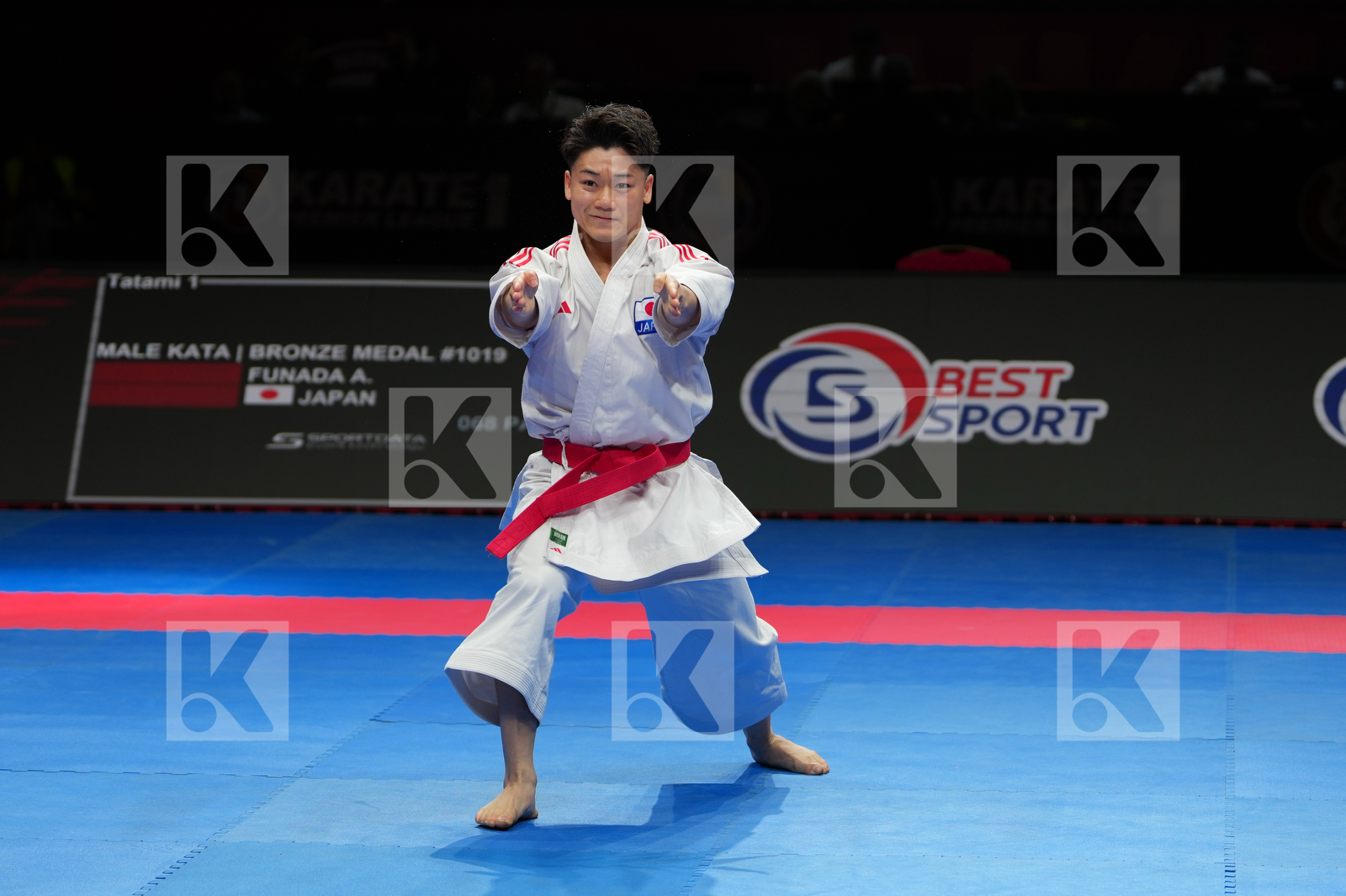 FUNADA AOI (JAPAN) in Male Kata - Bronze Bout