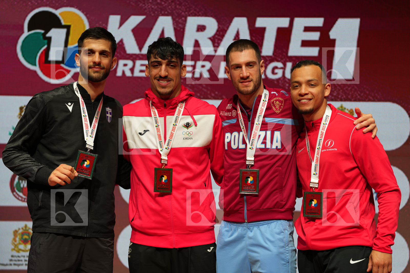 Podium ceremony in  - Final Bout